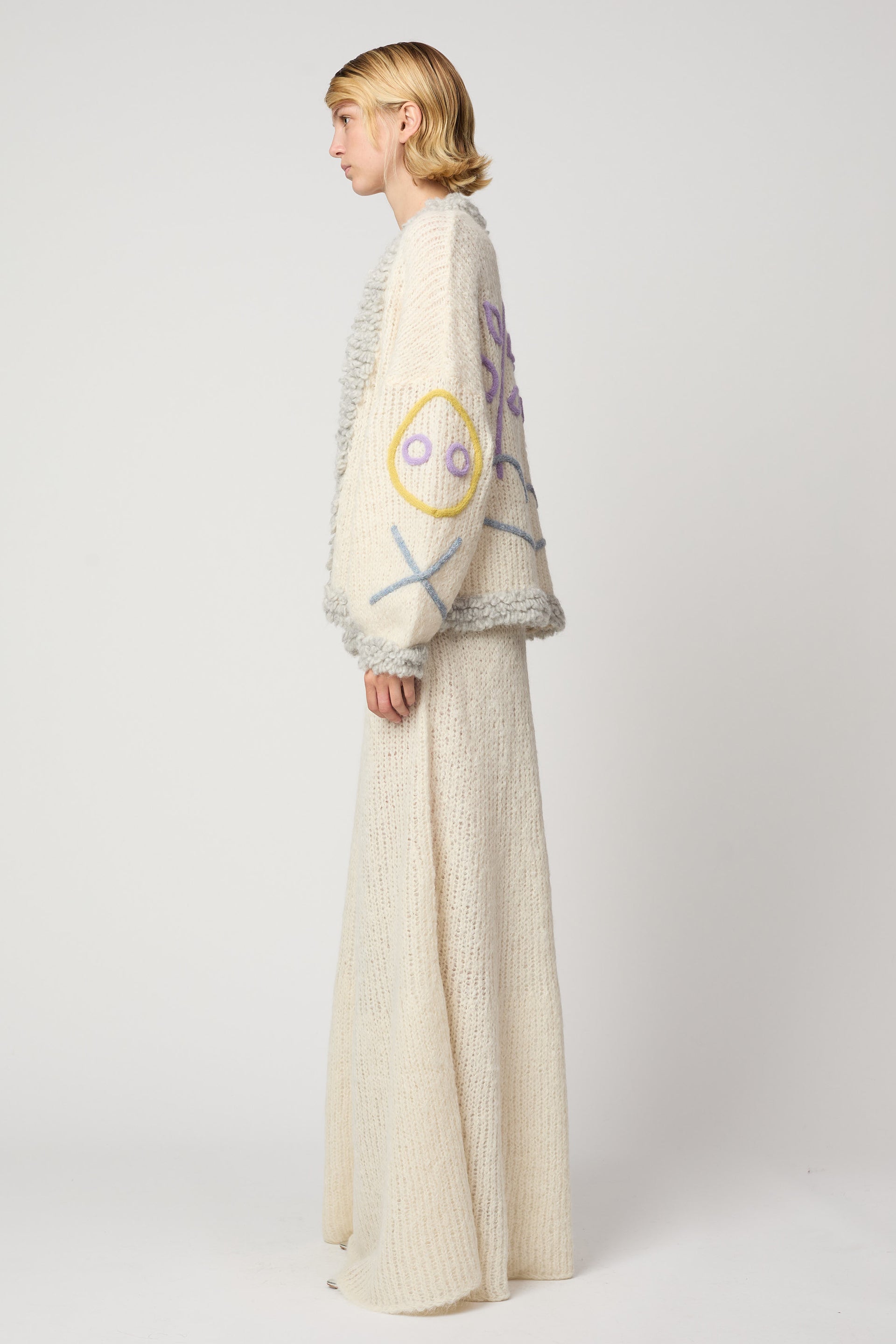 コーラ カーディガン アート キャンバス