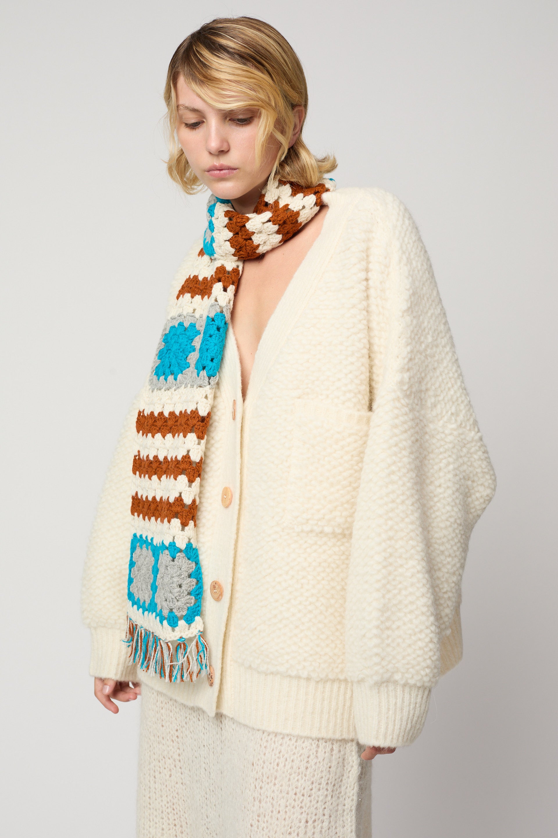 フレンチテリーのアメリアカーディガン