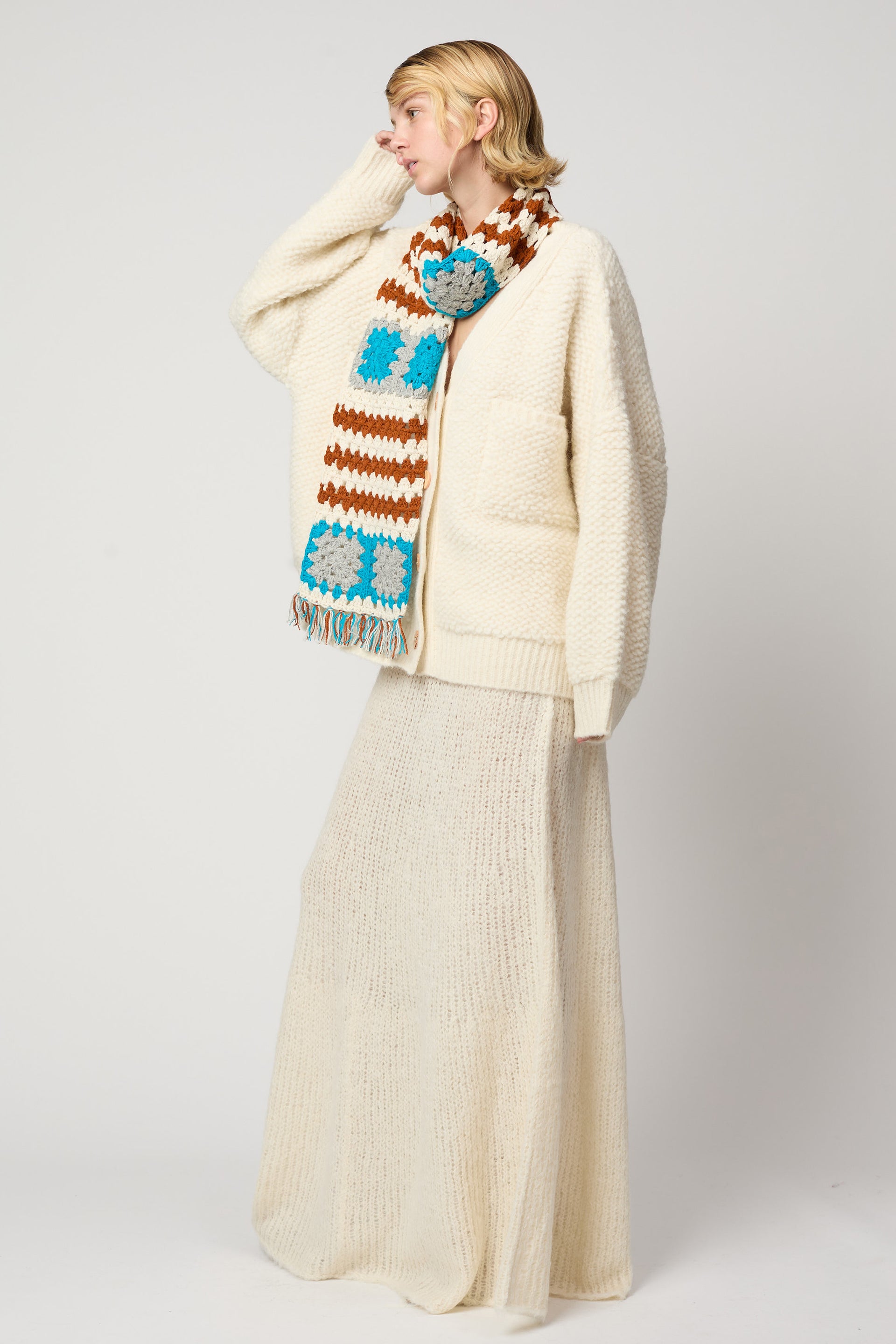 フレンチテリーのアメリアカーディガン