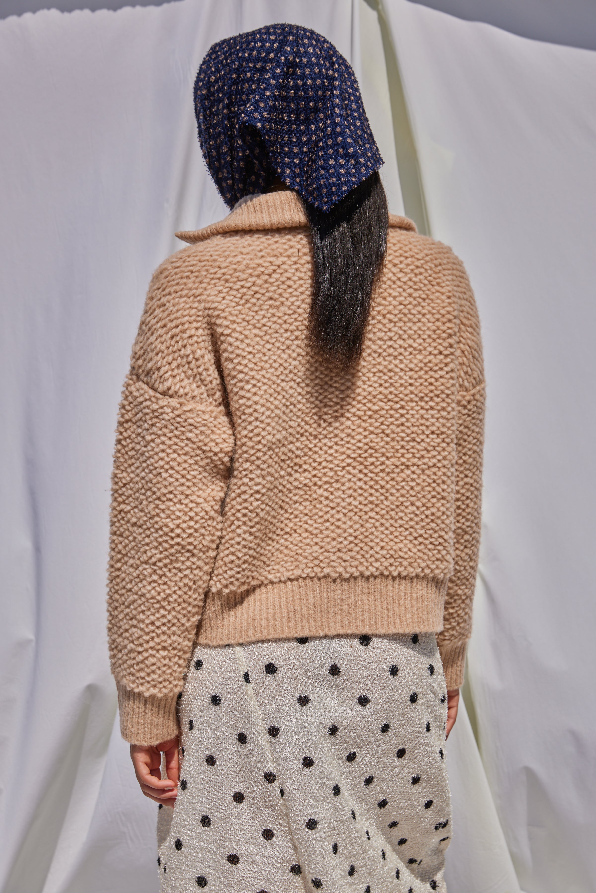 Babette Bomber in French Terry Alpaca