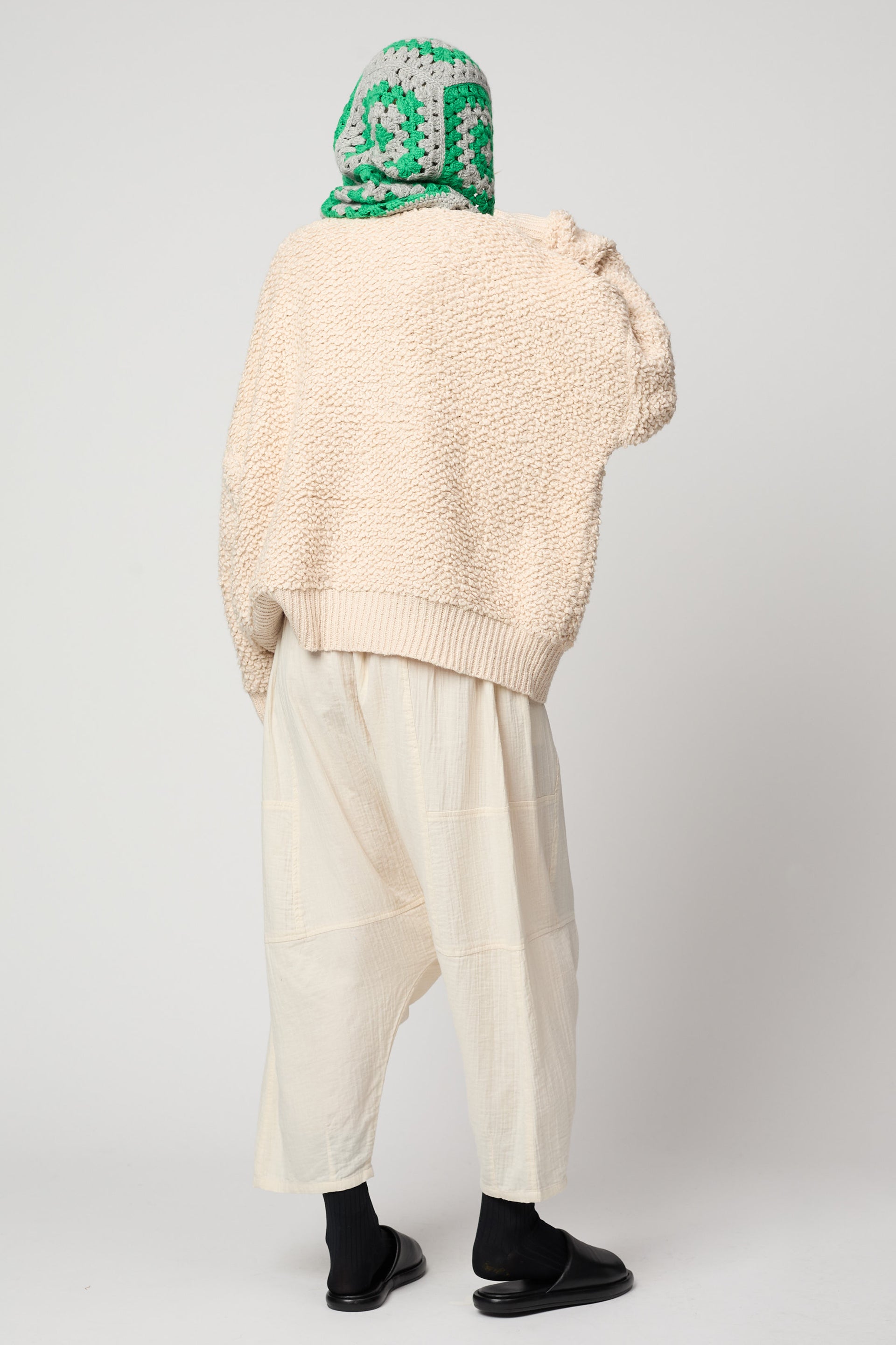 かぎ針編みのバラクラバ