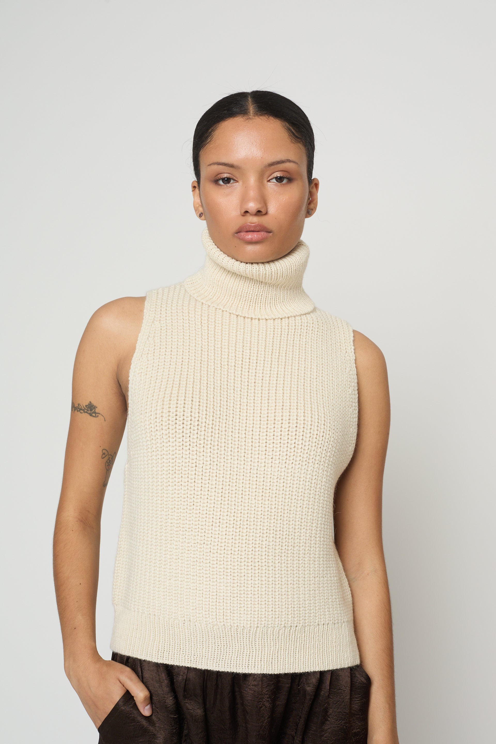 Emmen Vest in Baby Alpaca