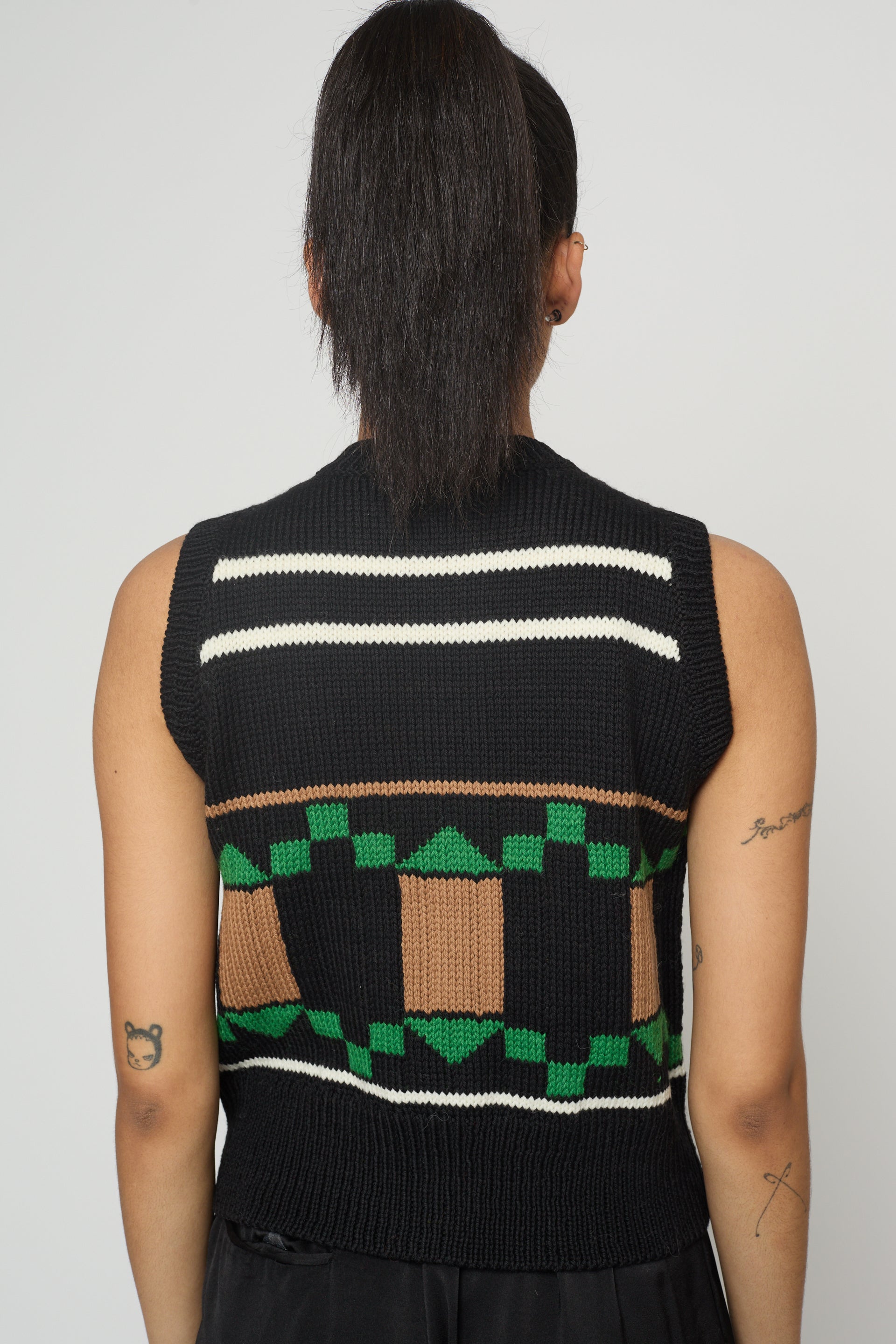 Monique Vest in Washed Wool