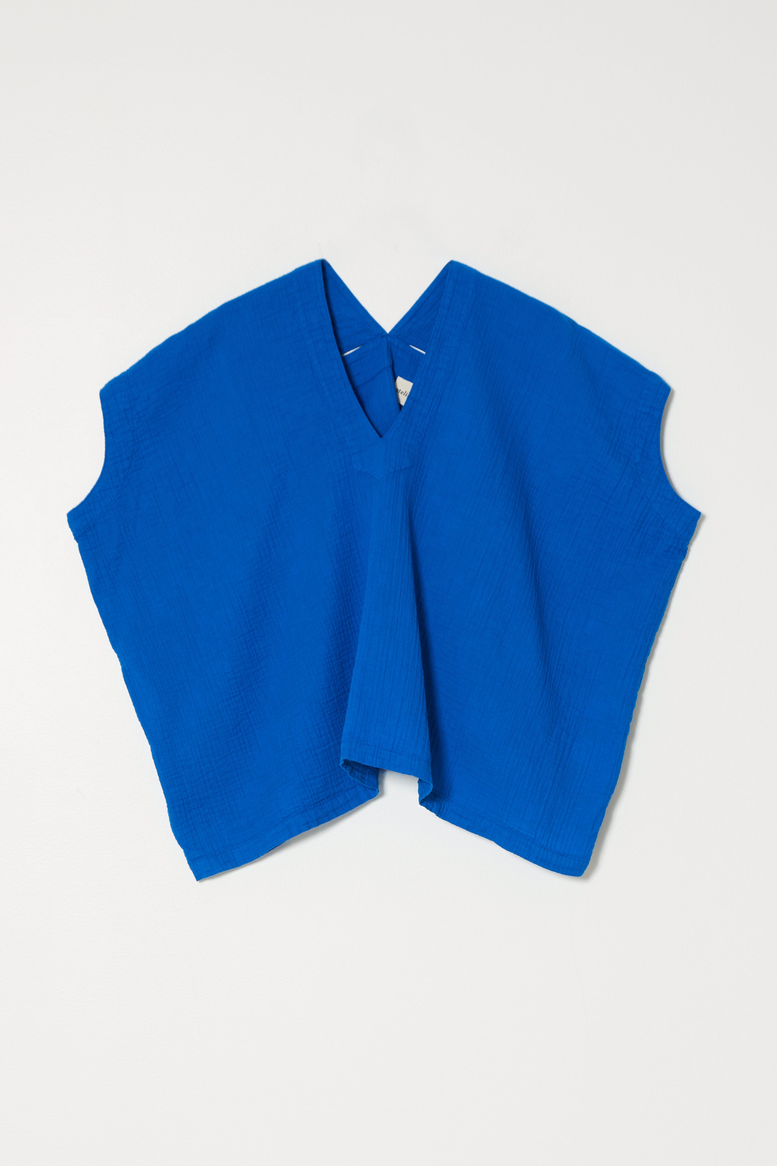 Celeste Top in Organic Crinkled Cotton Seasonal Colors