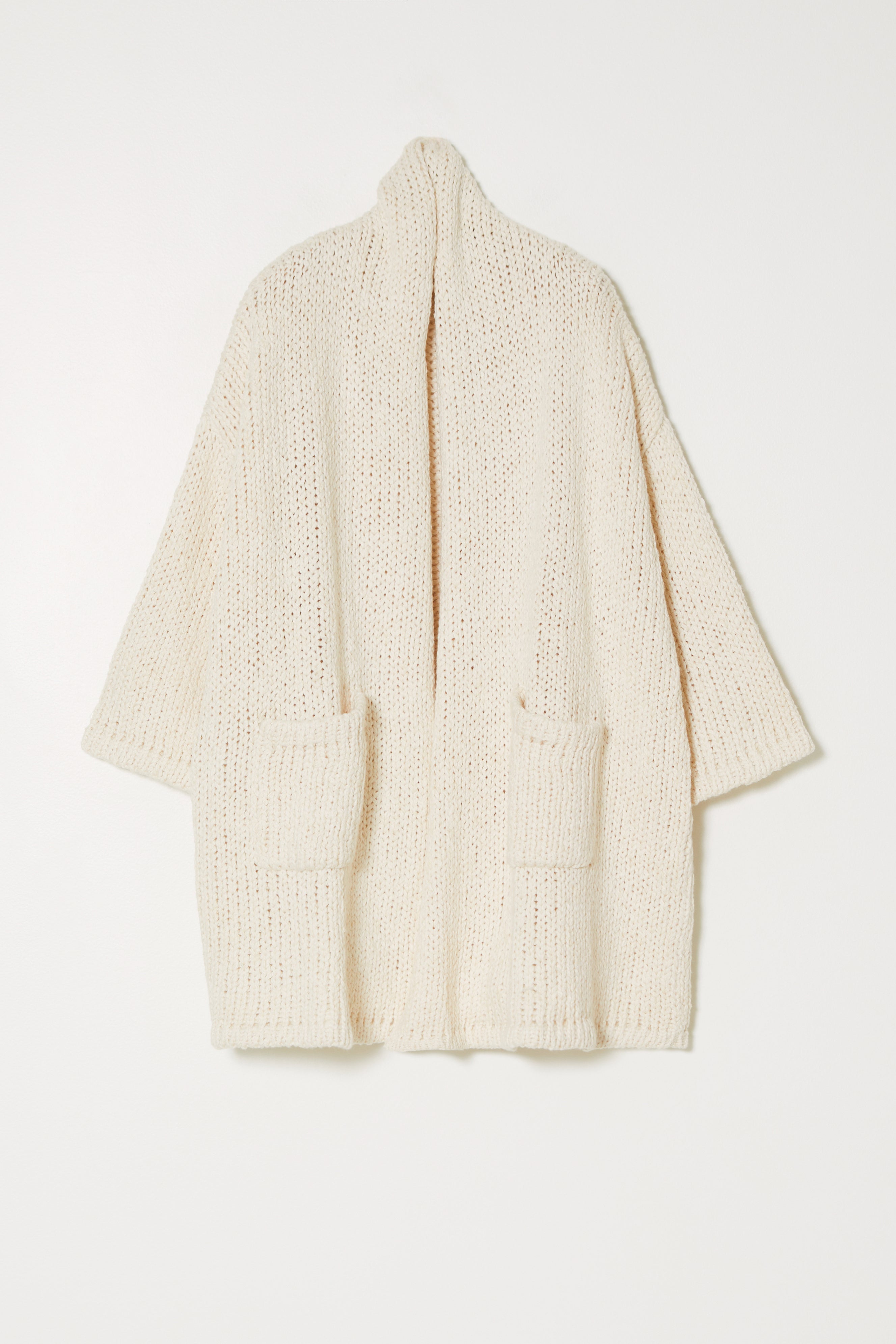 HAORI COAT IN TEXTURE LOOSE COTTON