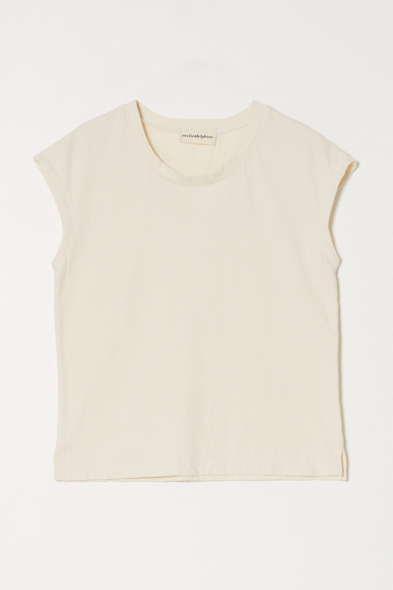 キャップスリーブTシャツ