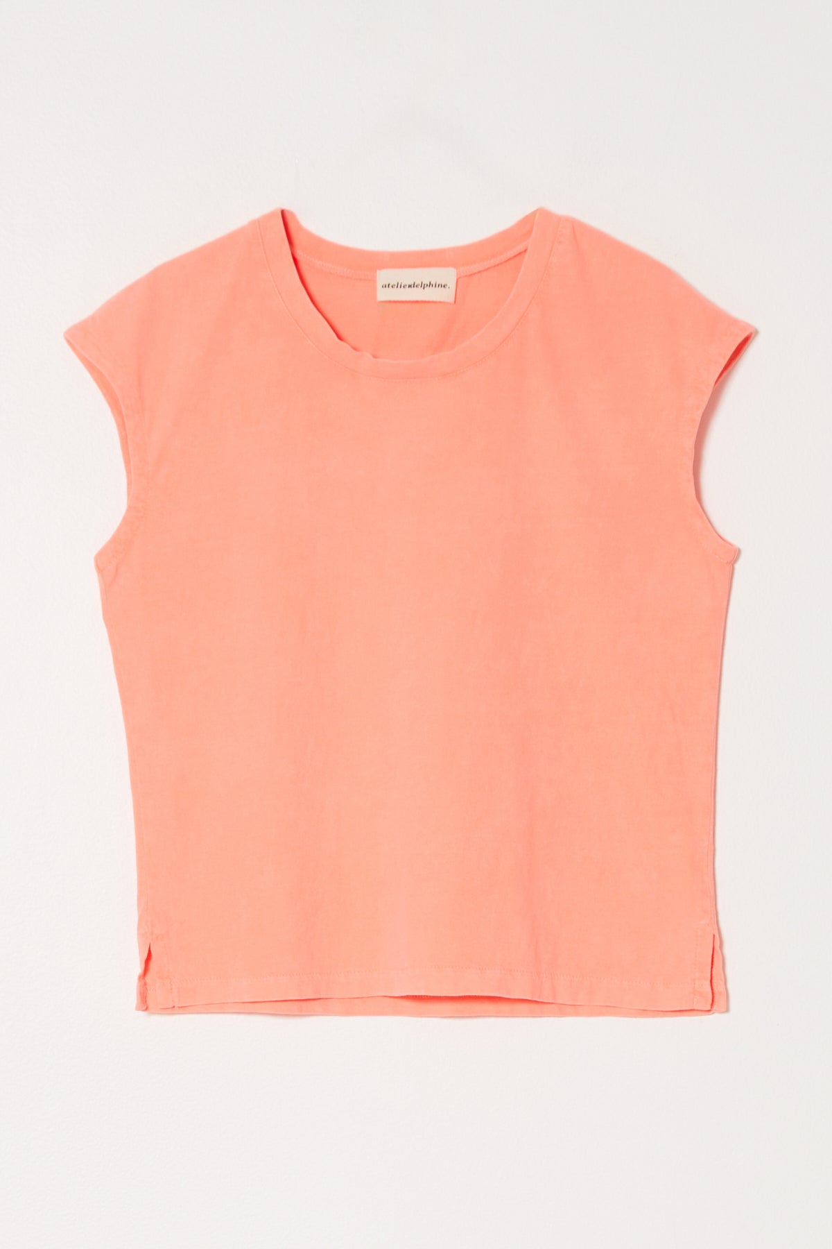 キャップスリーブTシャツ