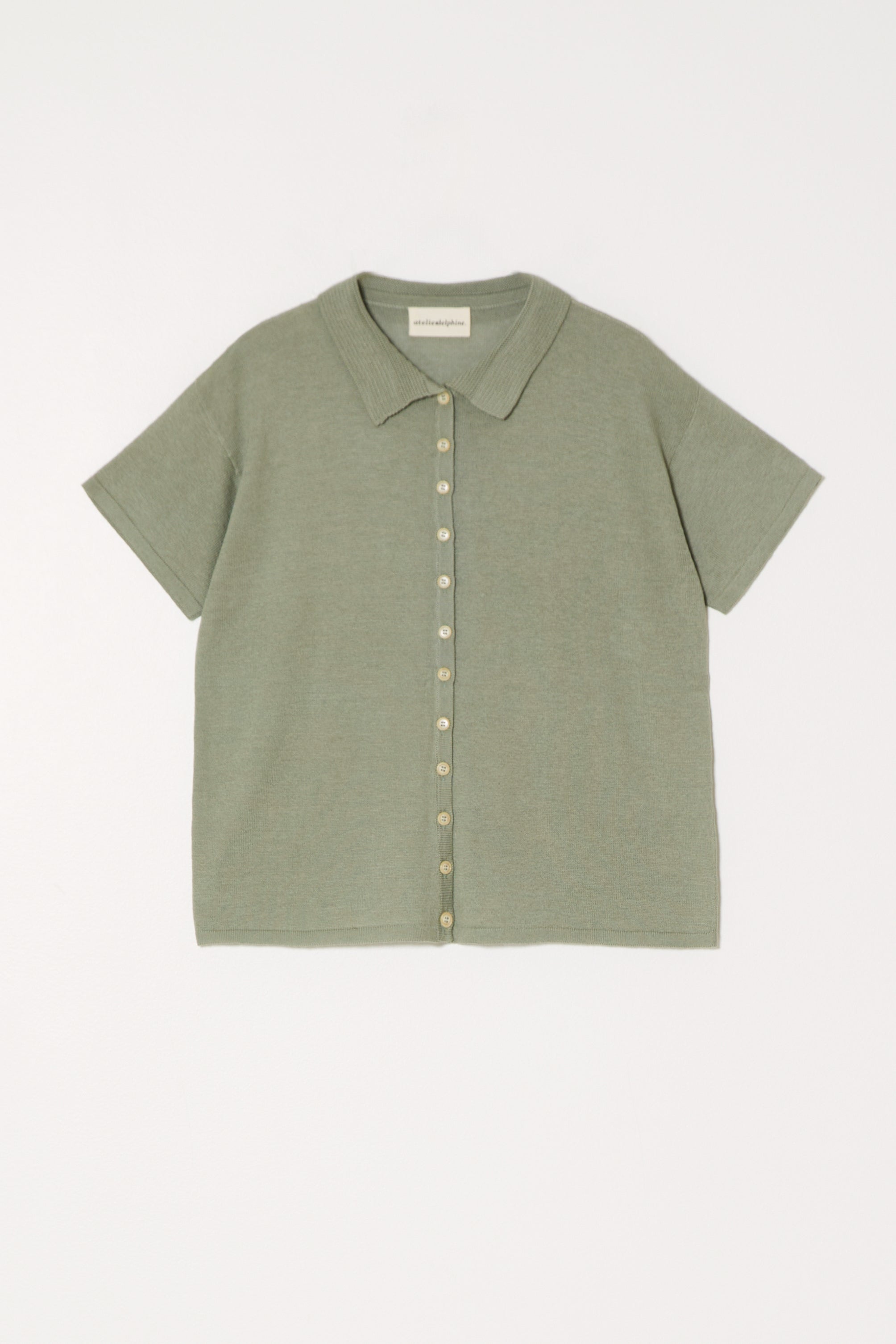 ハイゲージニットブラウス