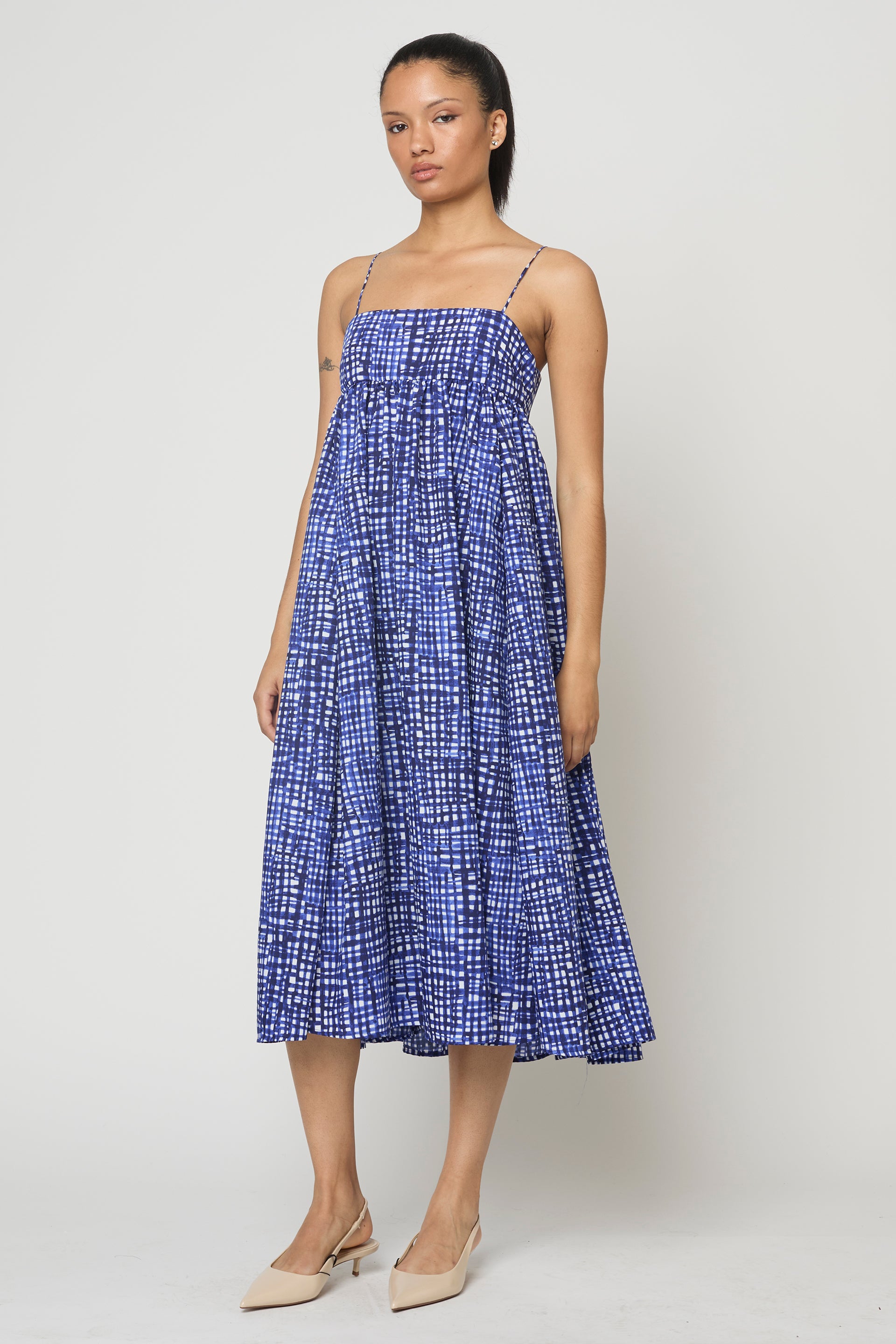 Arquette Dress in Watercolor Picnic