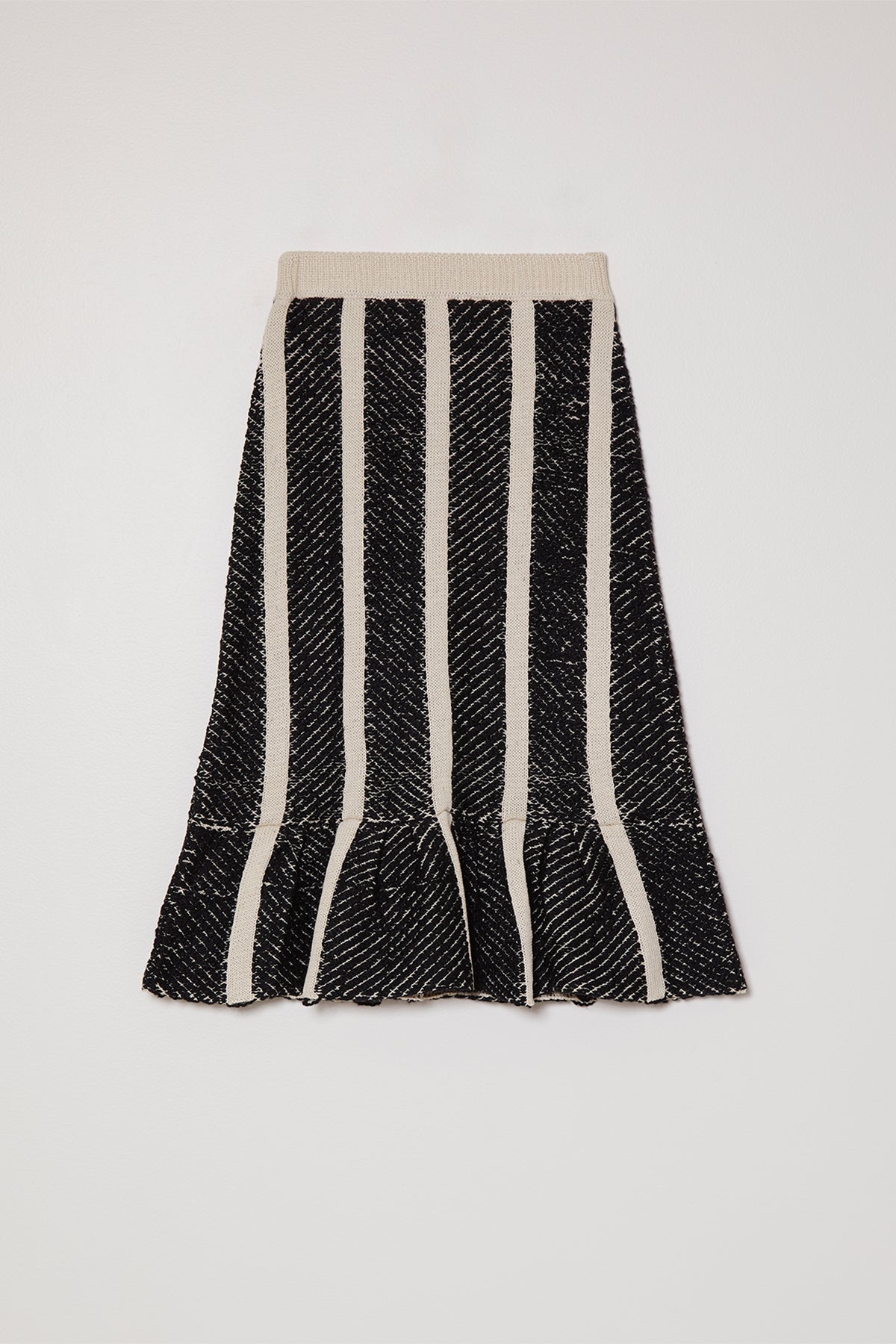 Uta Skirt in Brushed Cotton Knit