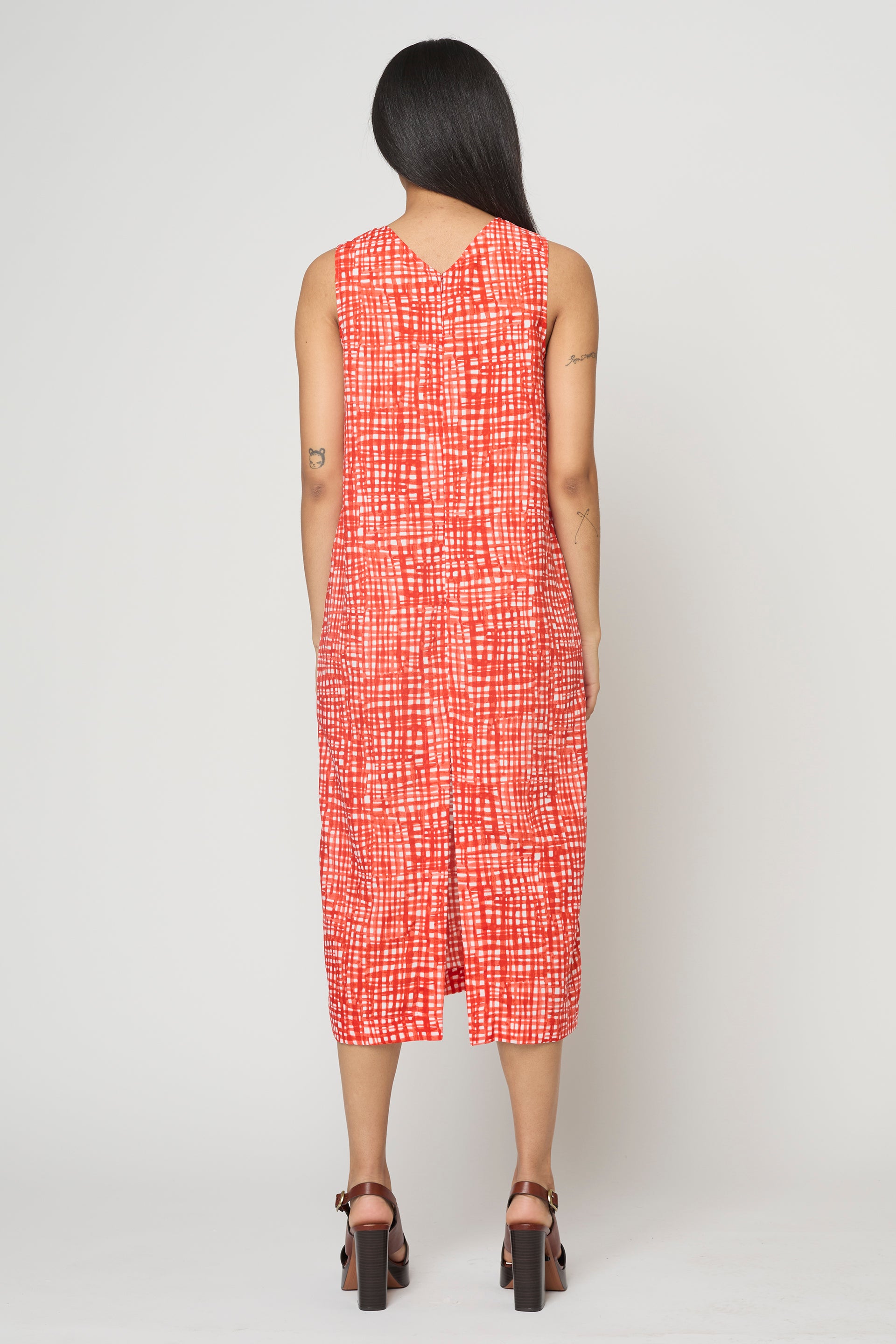 Nora Dress in Watercolor Picnic