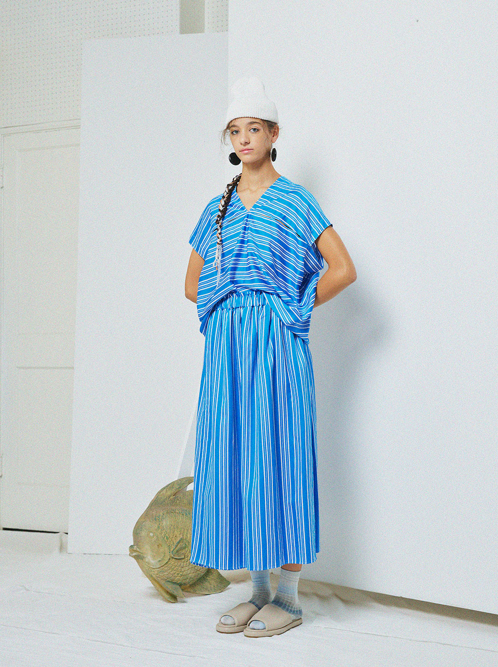 Celeste Top in Turkish Viscose Cotton