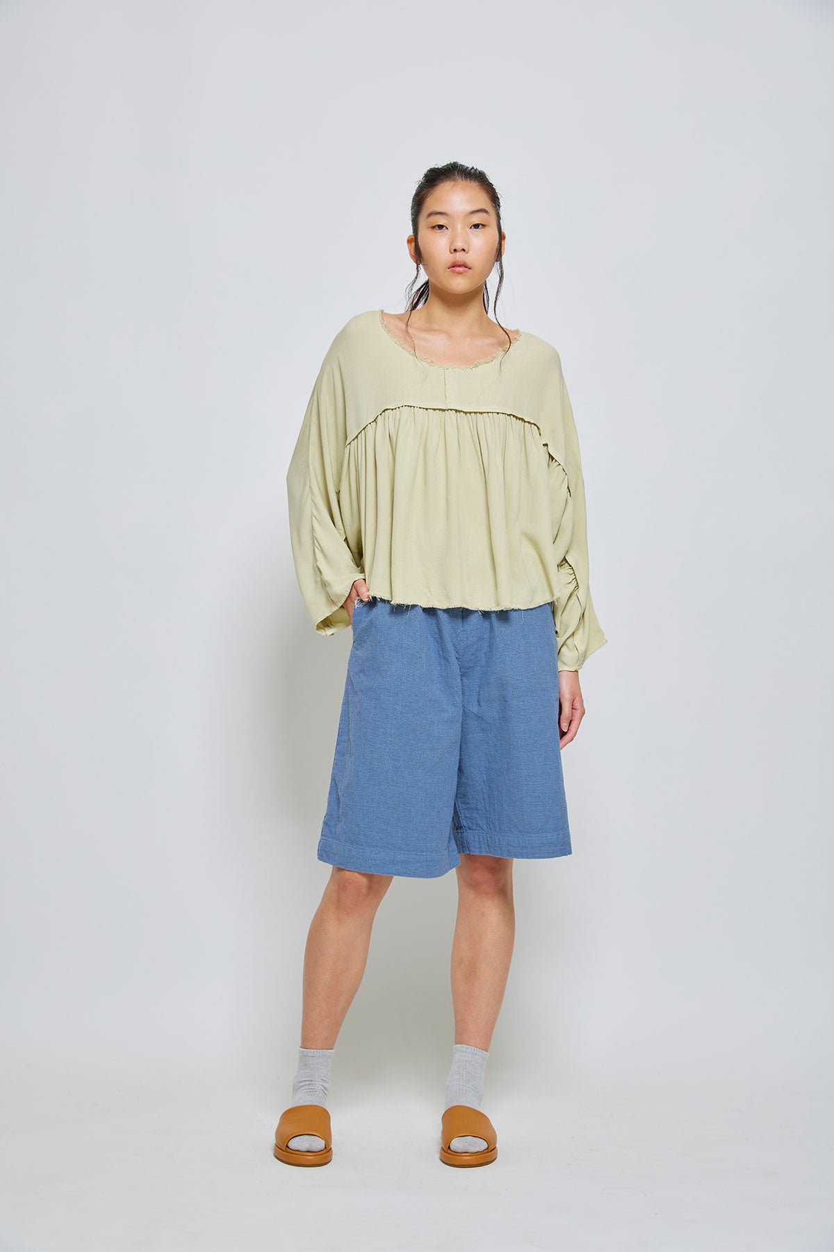 Serwa Top in vintage viscose