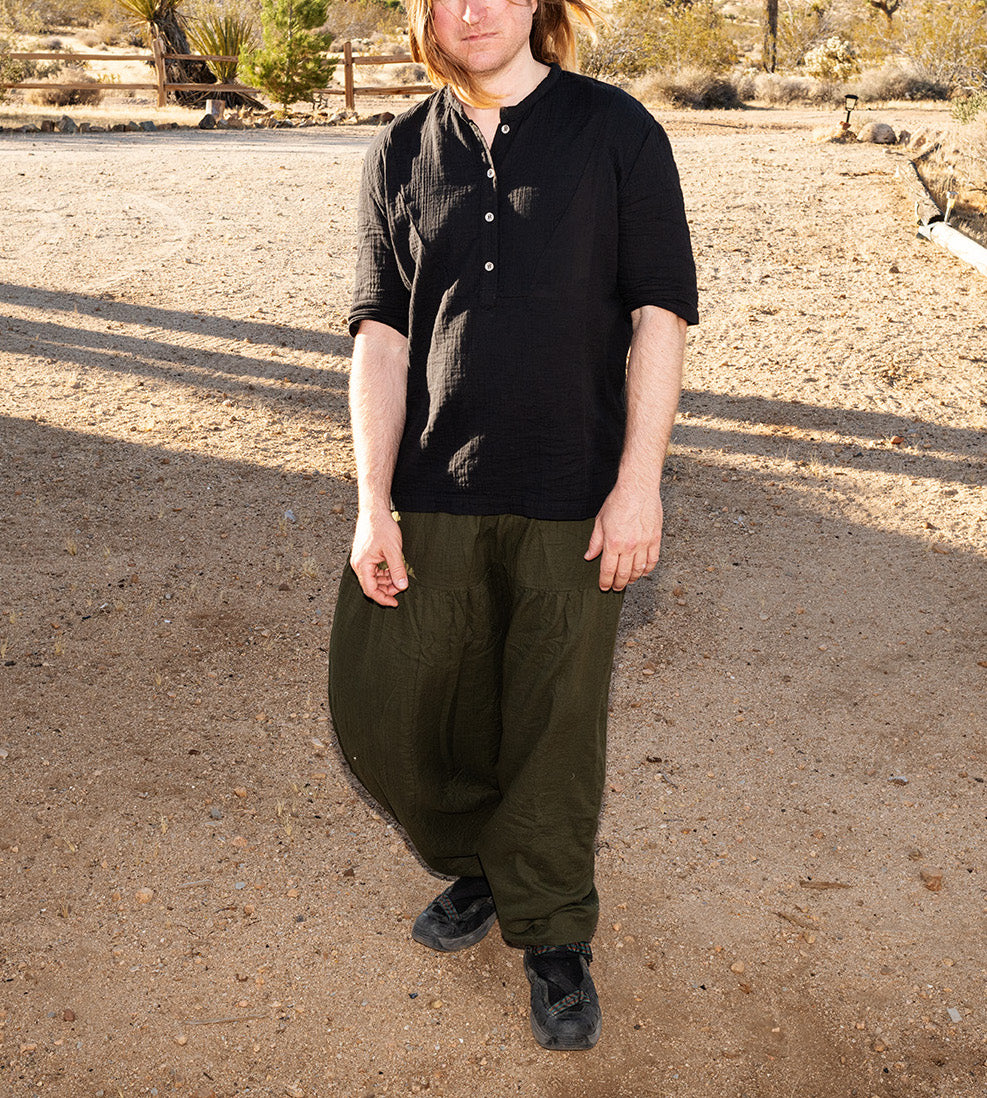 April Top in Crinkled Cotton, Core Colors