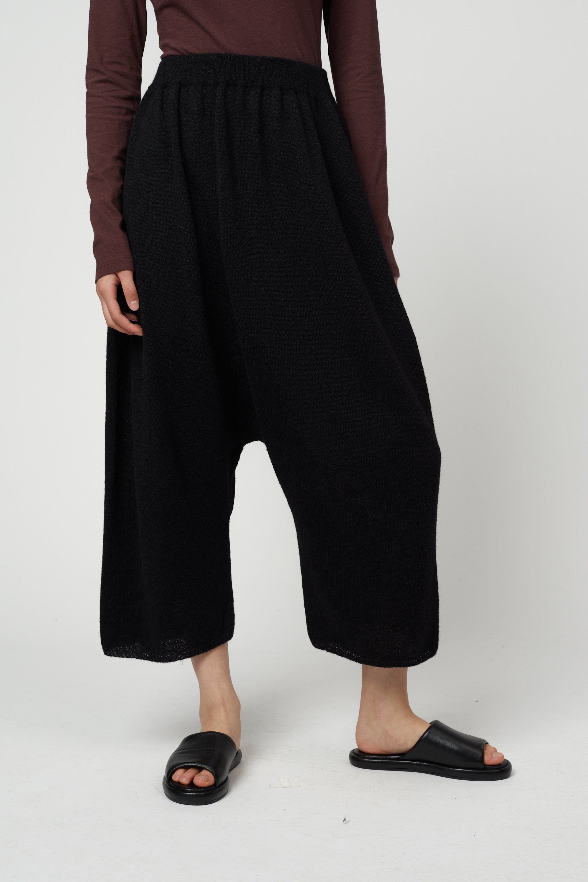 Balloon Pant in High Gauge Alpaca