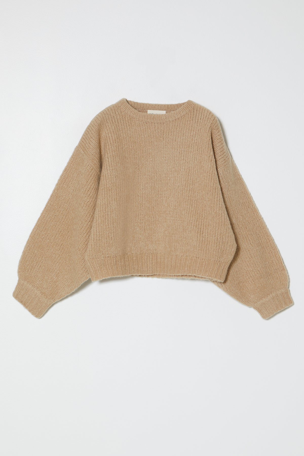 Balloon Sleeve Sweater in Supreme Alpaca