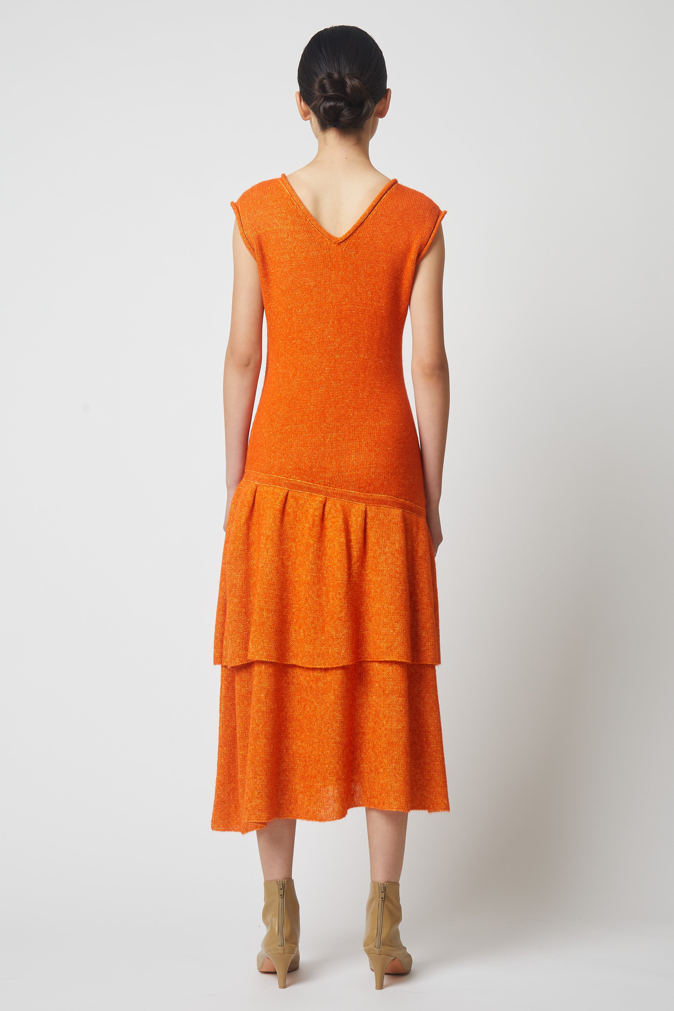 Bastet Dress in Alpaca & Silk