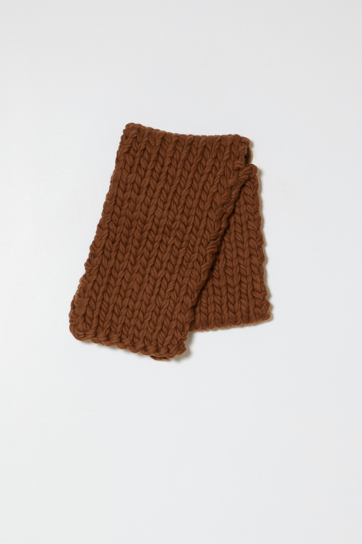 Hand Braided Soft Wool Scarf