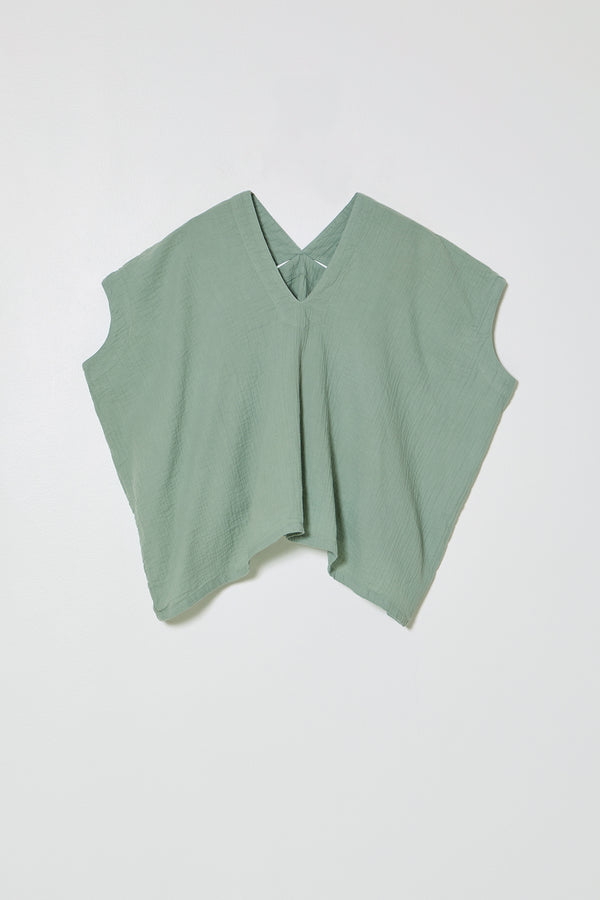 CELESTE TOP IN CRINKLED COTTON, PRE FALL 24 COLORS