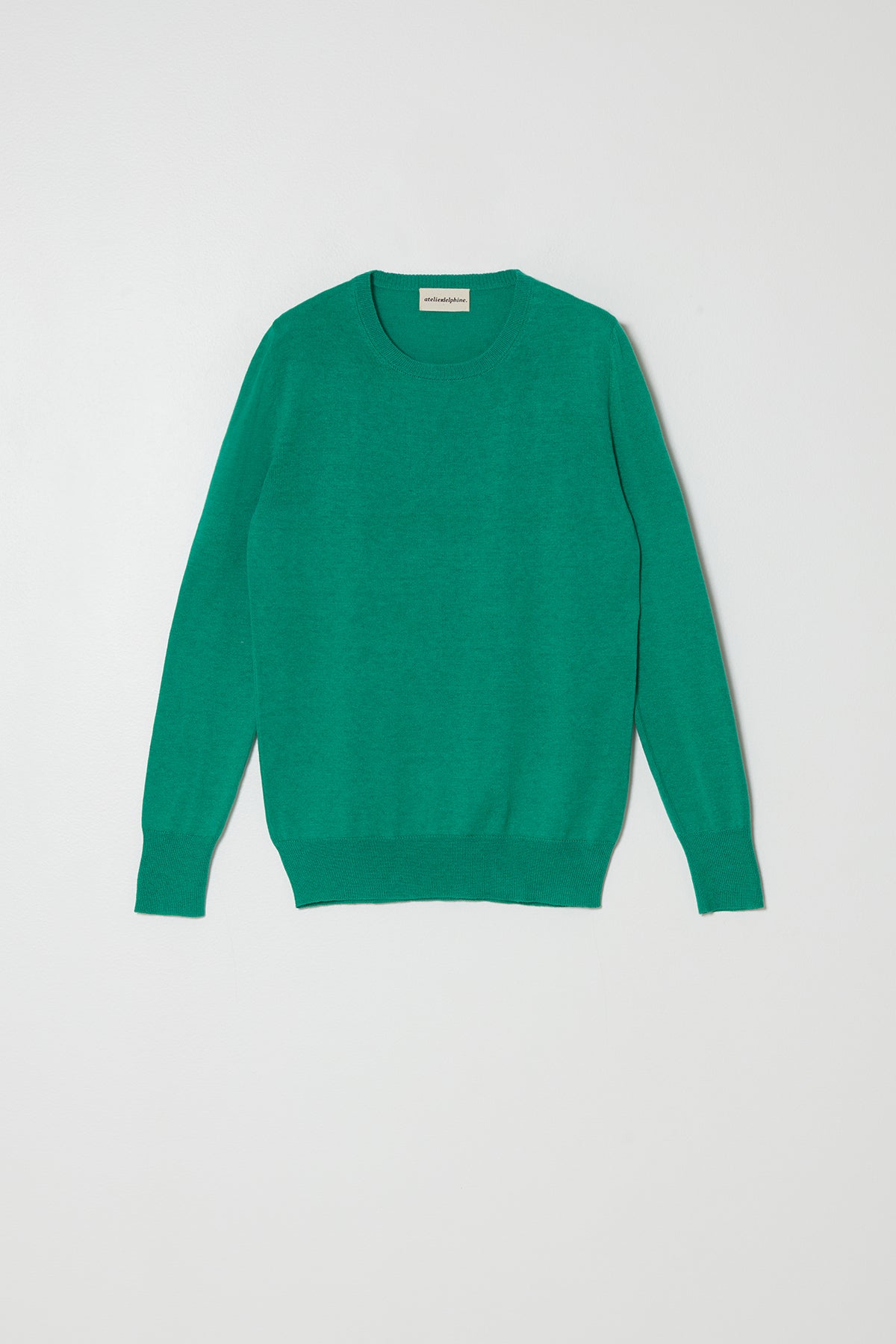 Crewneck Top in High Gauge Tanguis Cotton