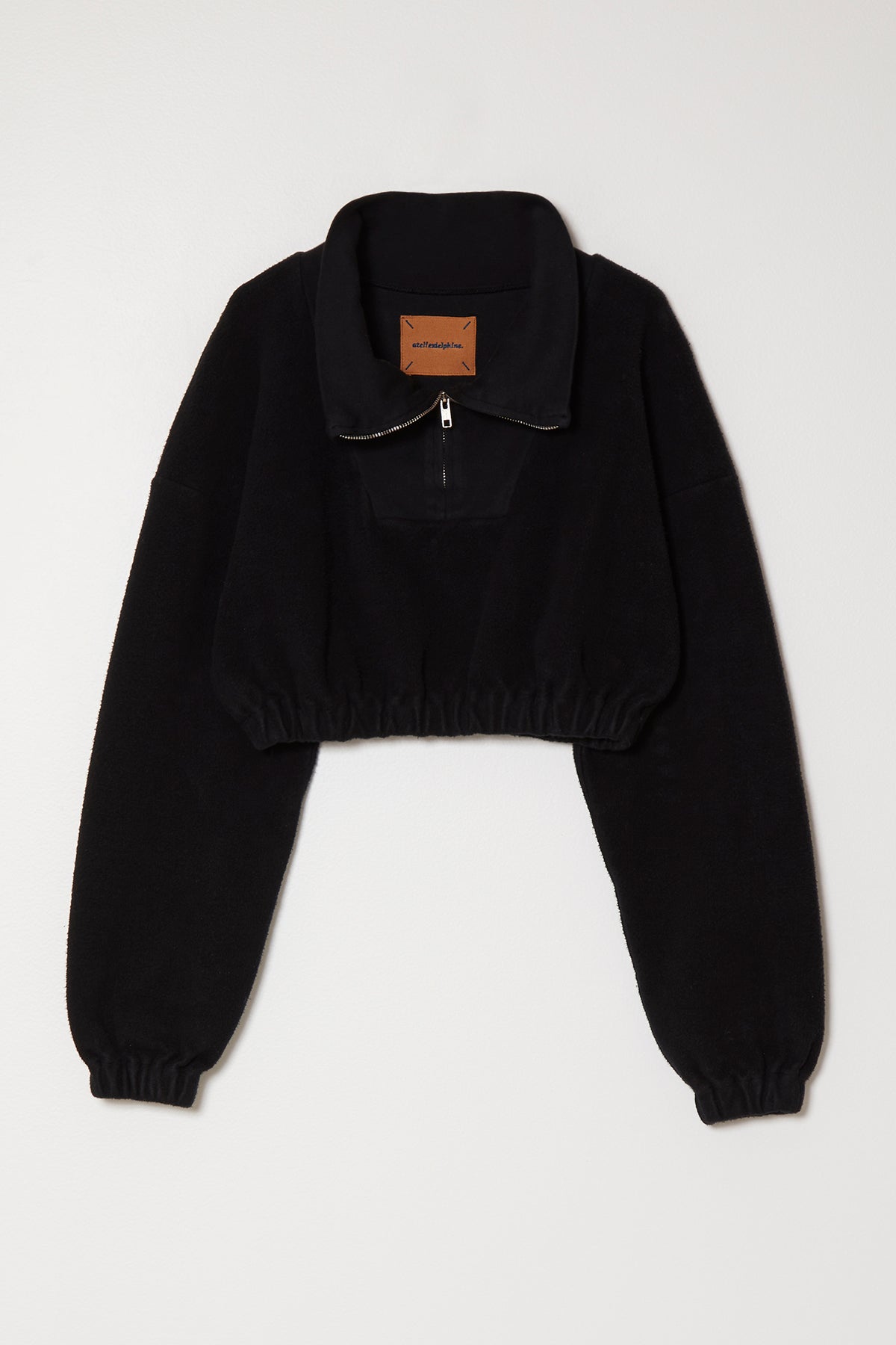 Heavy Fleece Cropped Top