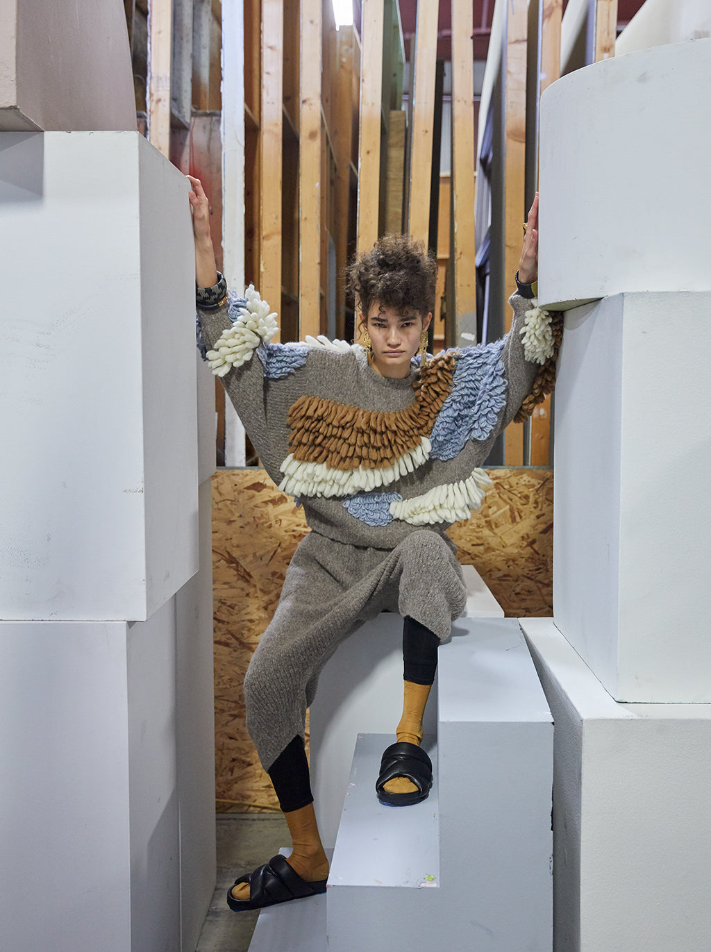 Paladora Alpaca Sweater DEER