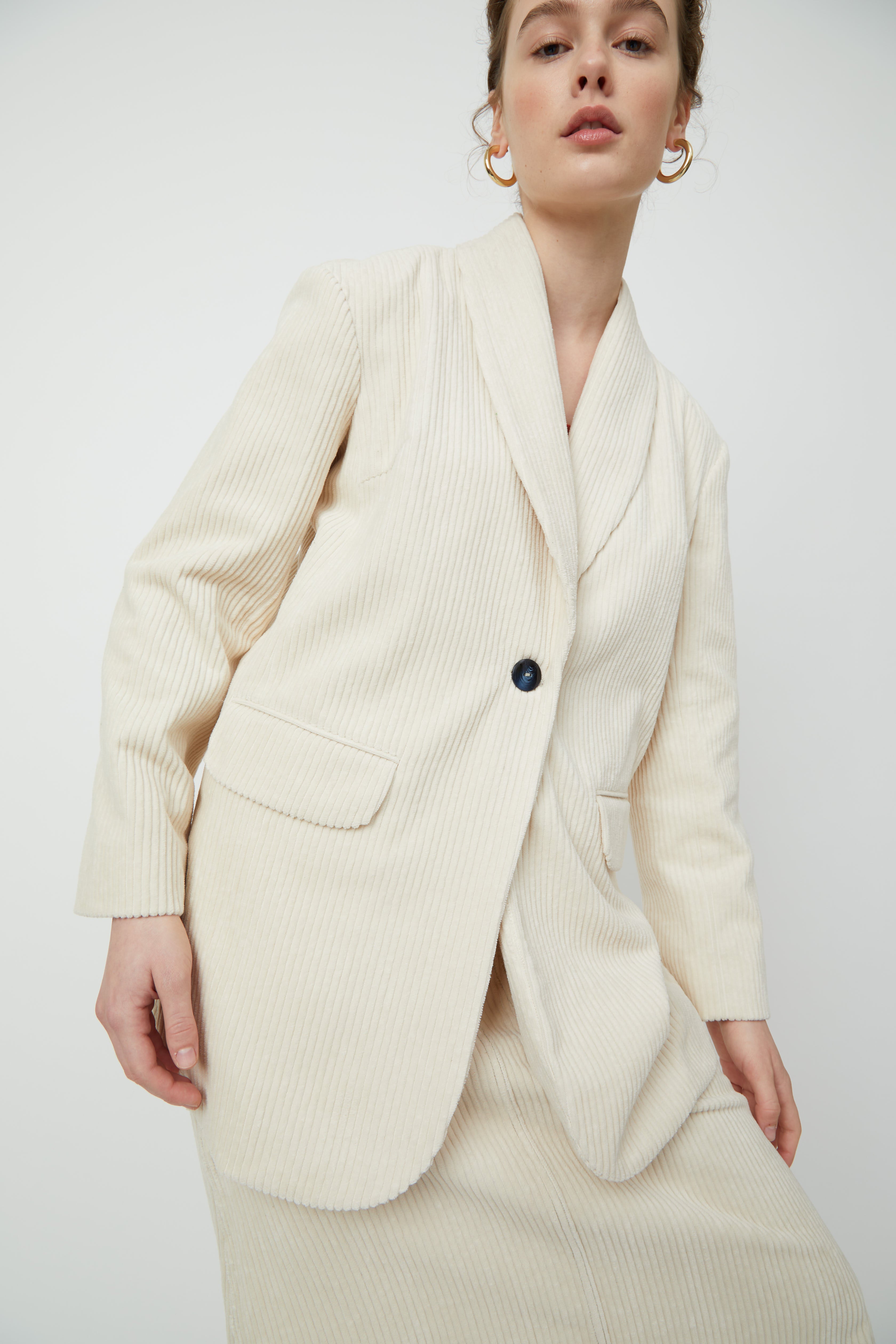 エミル ジャケット - ワイドウェール コーデュロイ