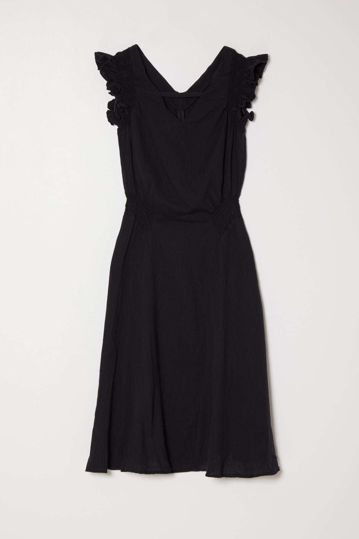 Juni Dress in Crinkled Cotton