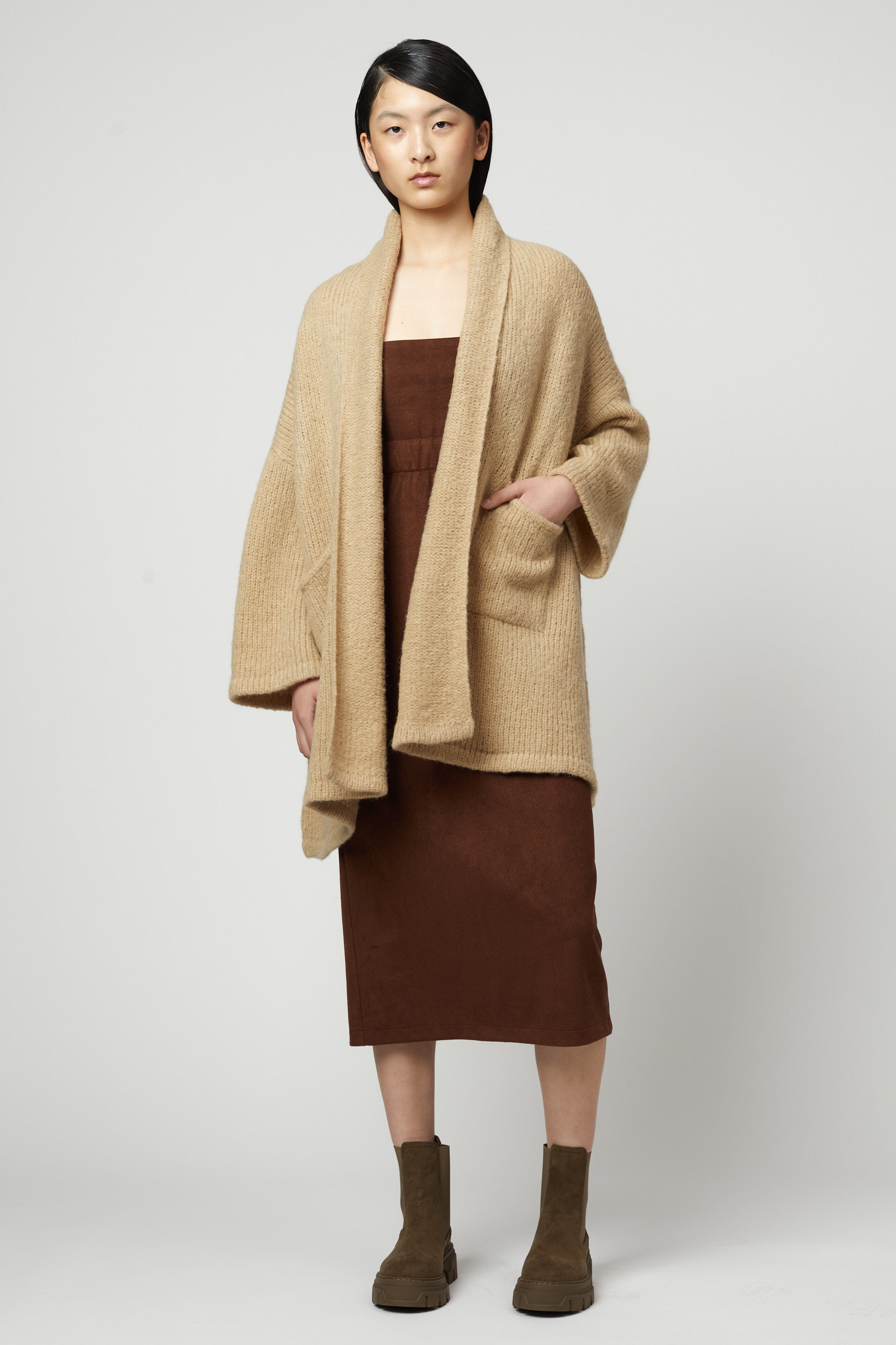 Haori Coat in Supreme Alpaca