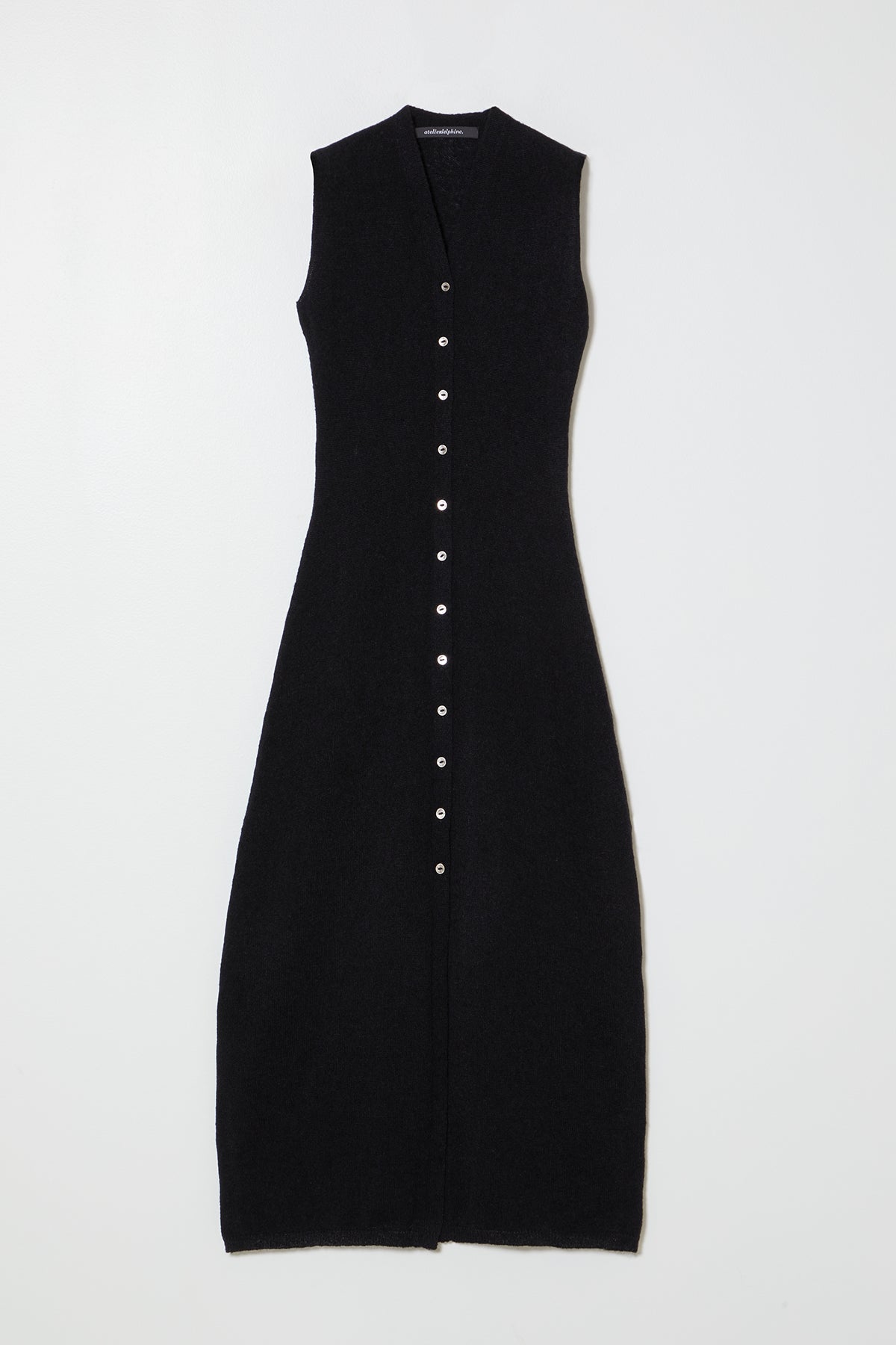LAYERING LONG VEST at Atelier Delphine