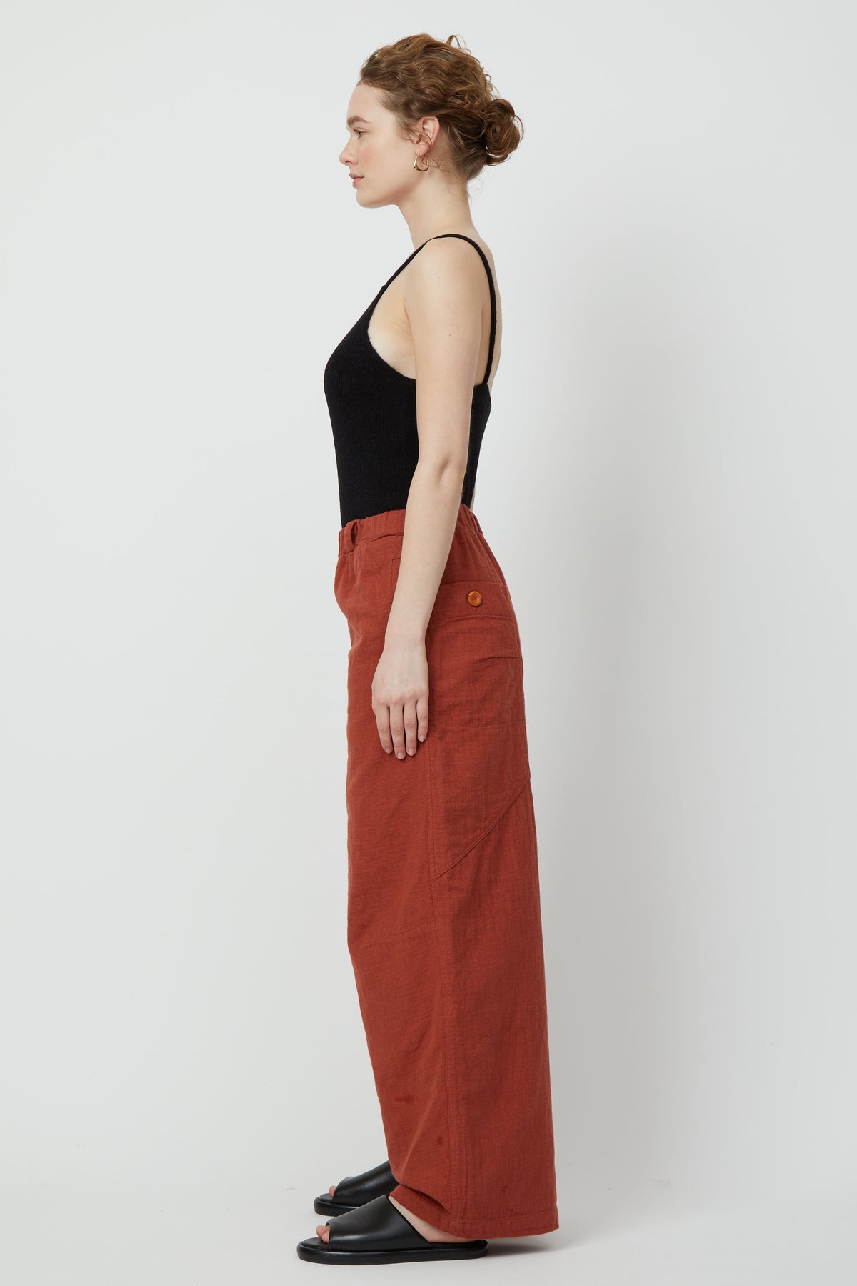 Mikia Pants in Double Layer Gauze