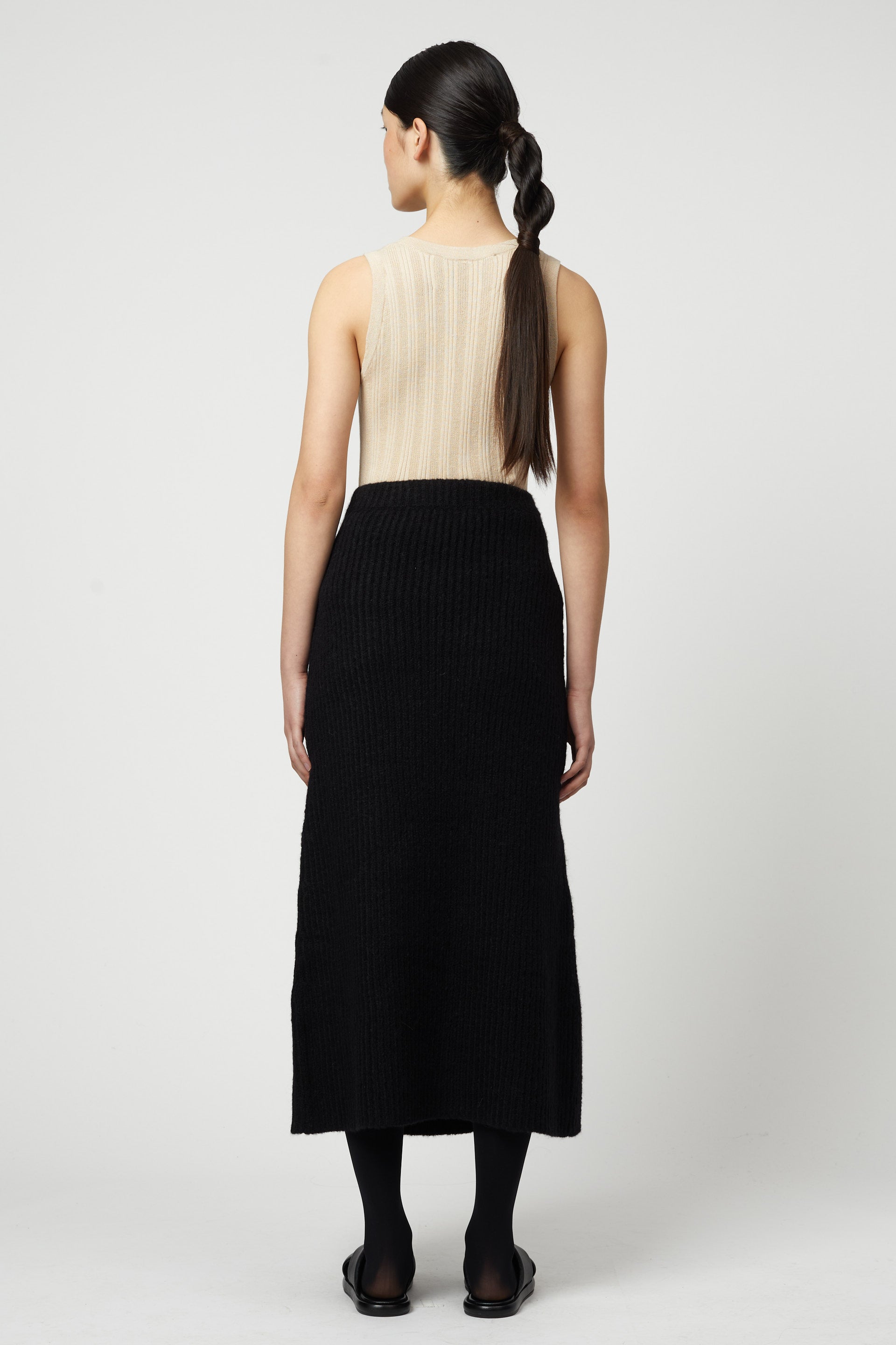 Noella Alpaca Long Skirt