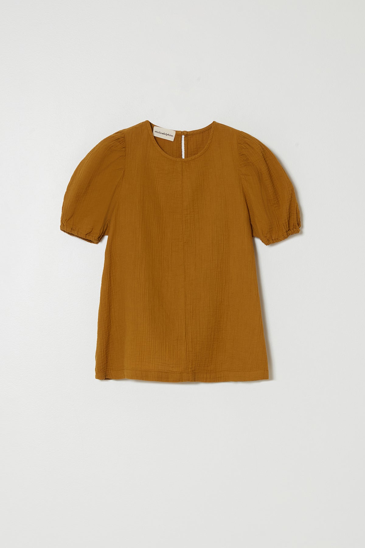 Penelope Top in Organic Crinkled Cotton