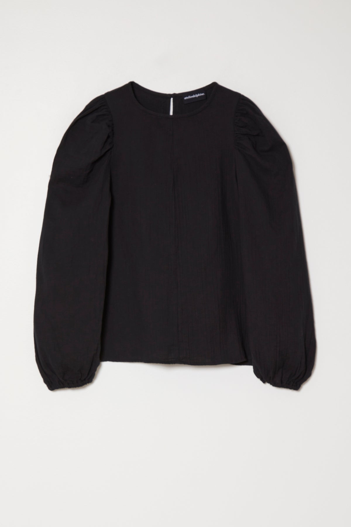 Petria Top in Organic Crinkled Cotton