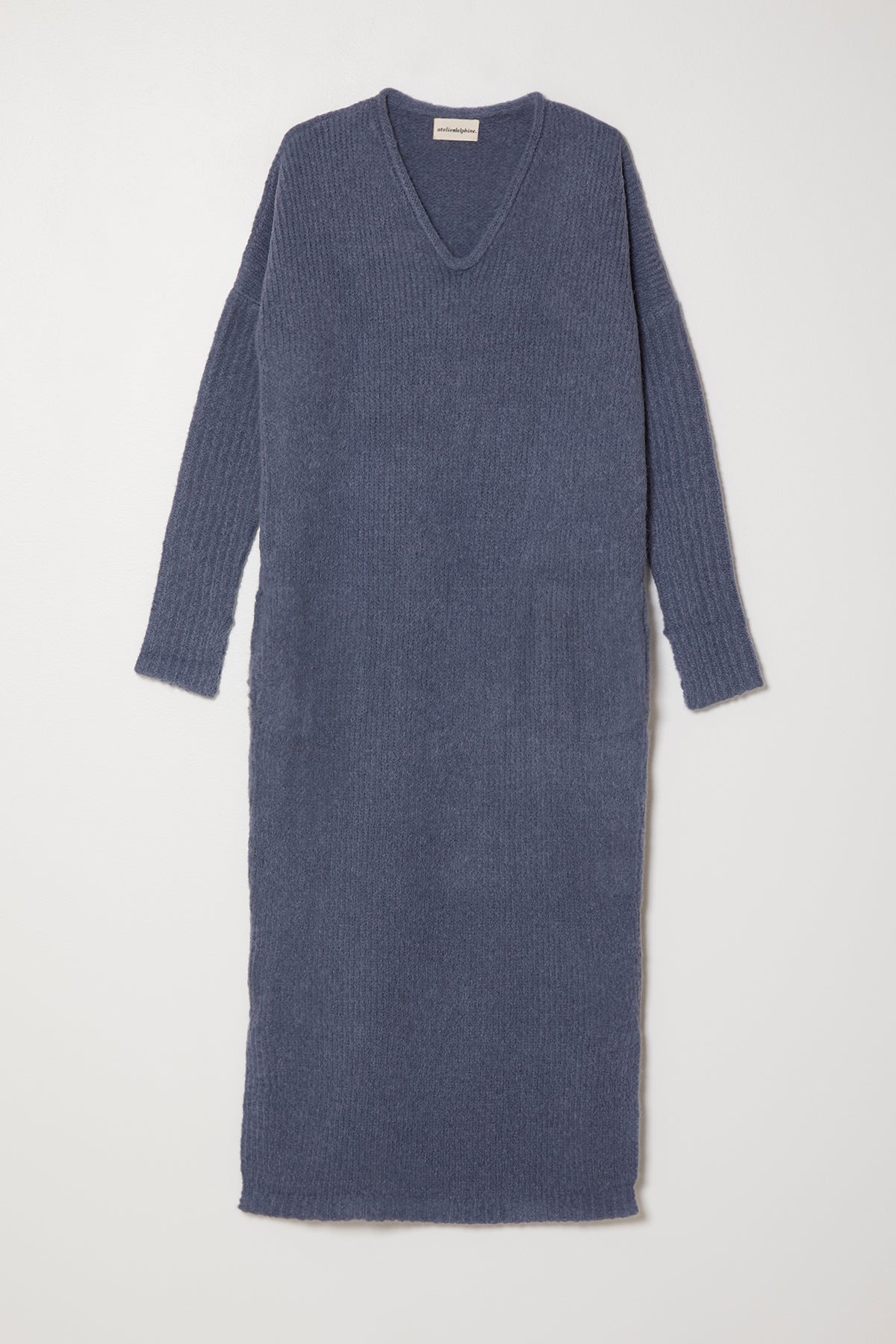 リラックスVネックドレス