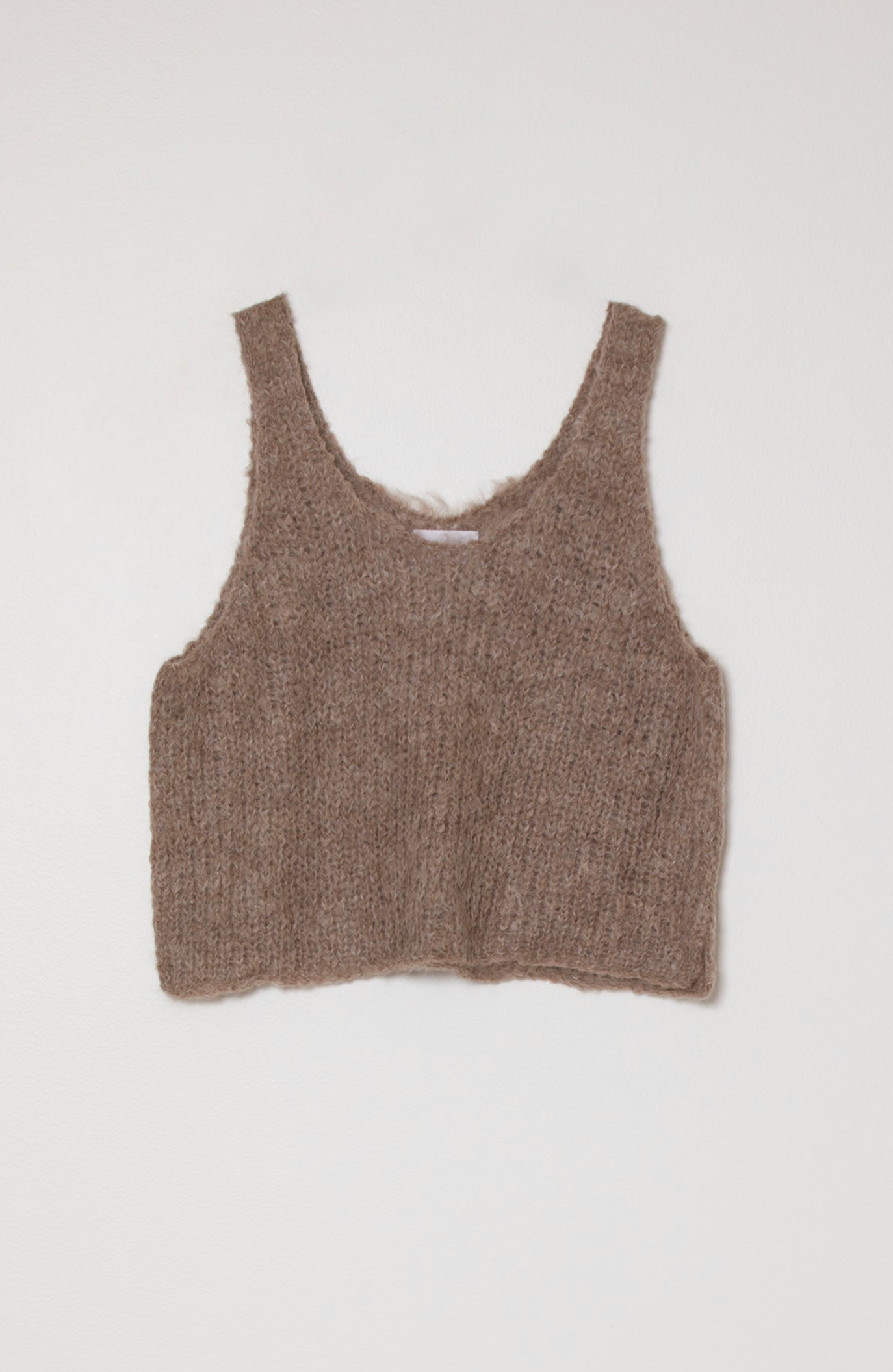 Sweater Tank in Suri Alpaca