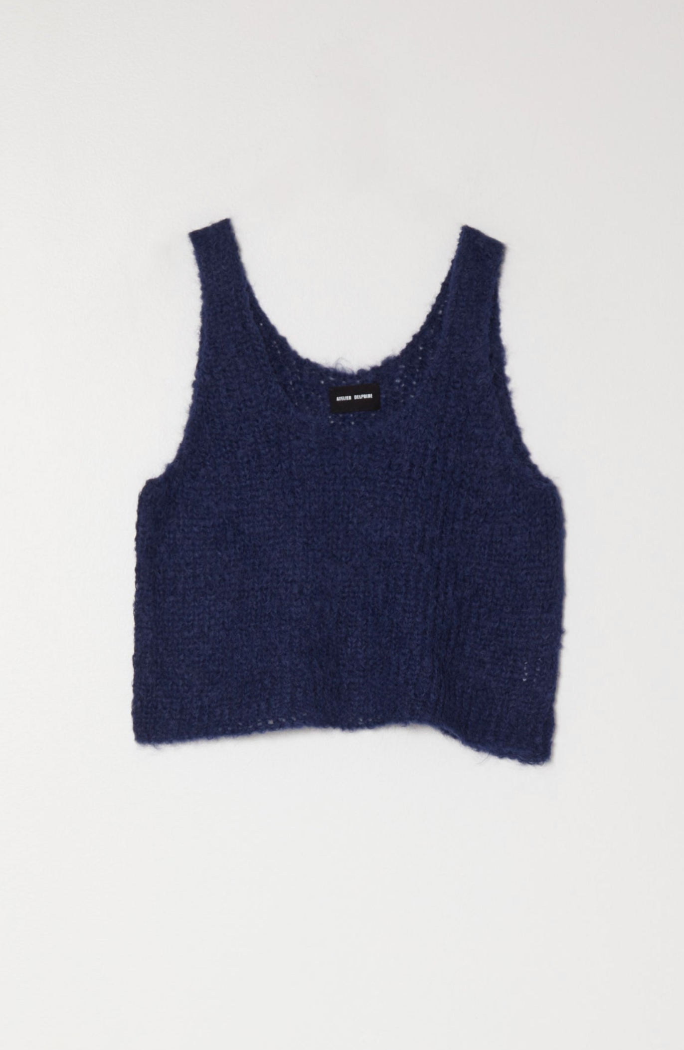 Sweater Tank in Suri Alpaca Loose Knit