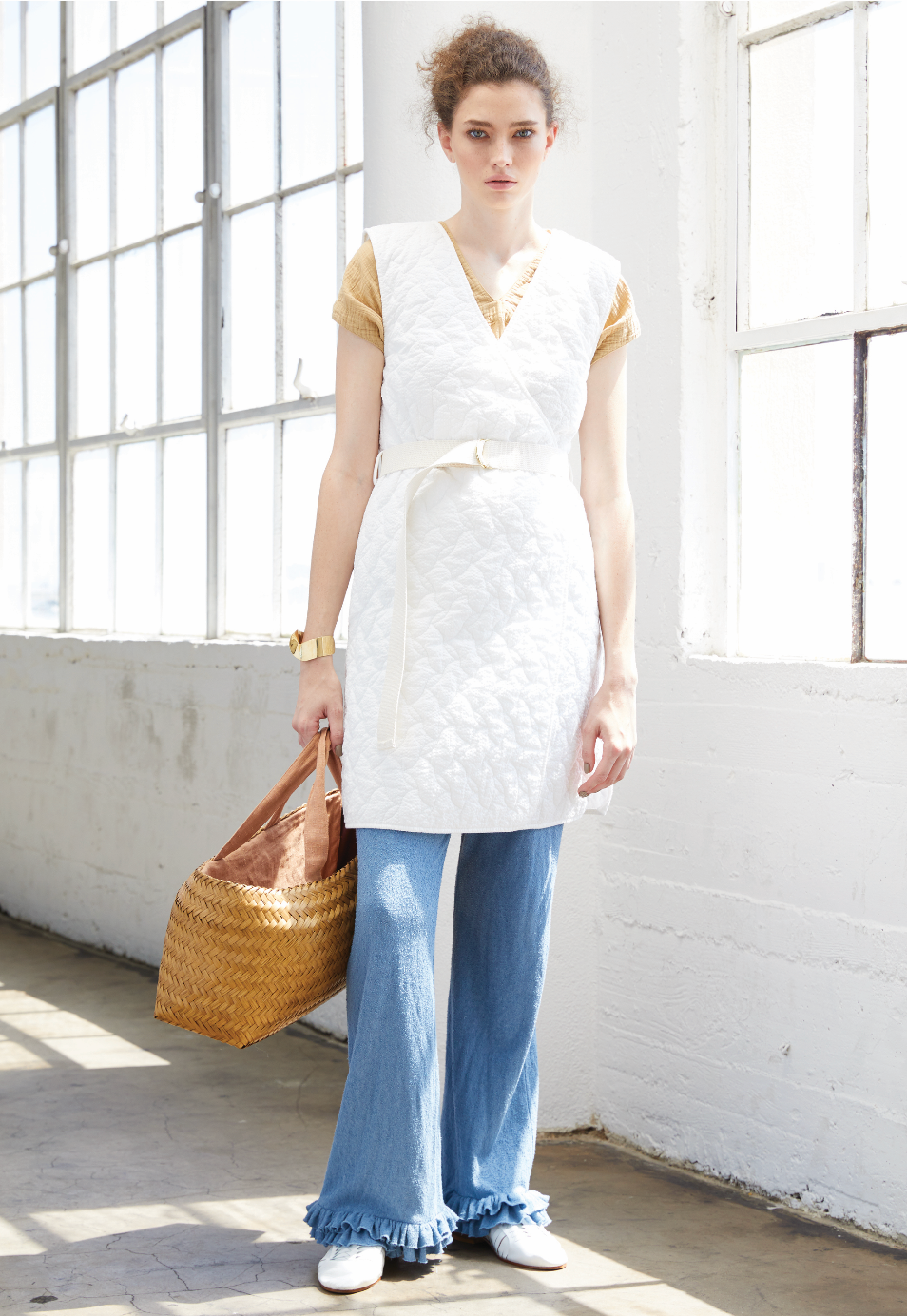 Veronique Quilt Sleeveless Coat