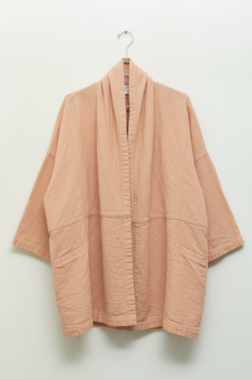 Haori Coat in Double Layer Gauze