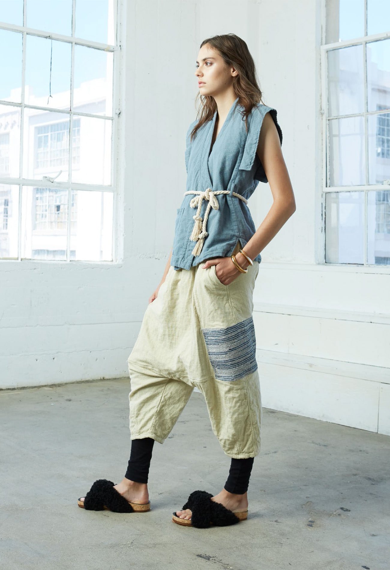 Styling the Atelier Delphine kimono jacket and womens knitwear for a timeless, intentional wardrobe.