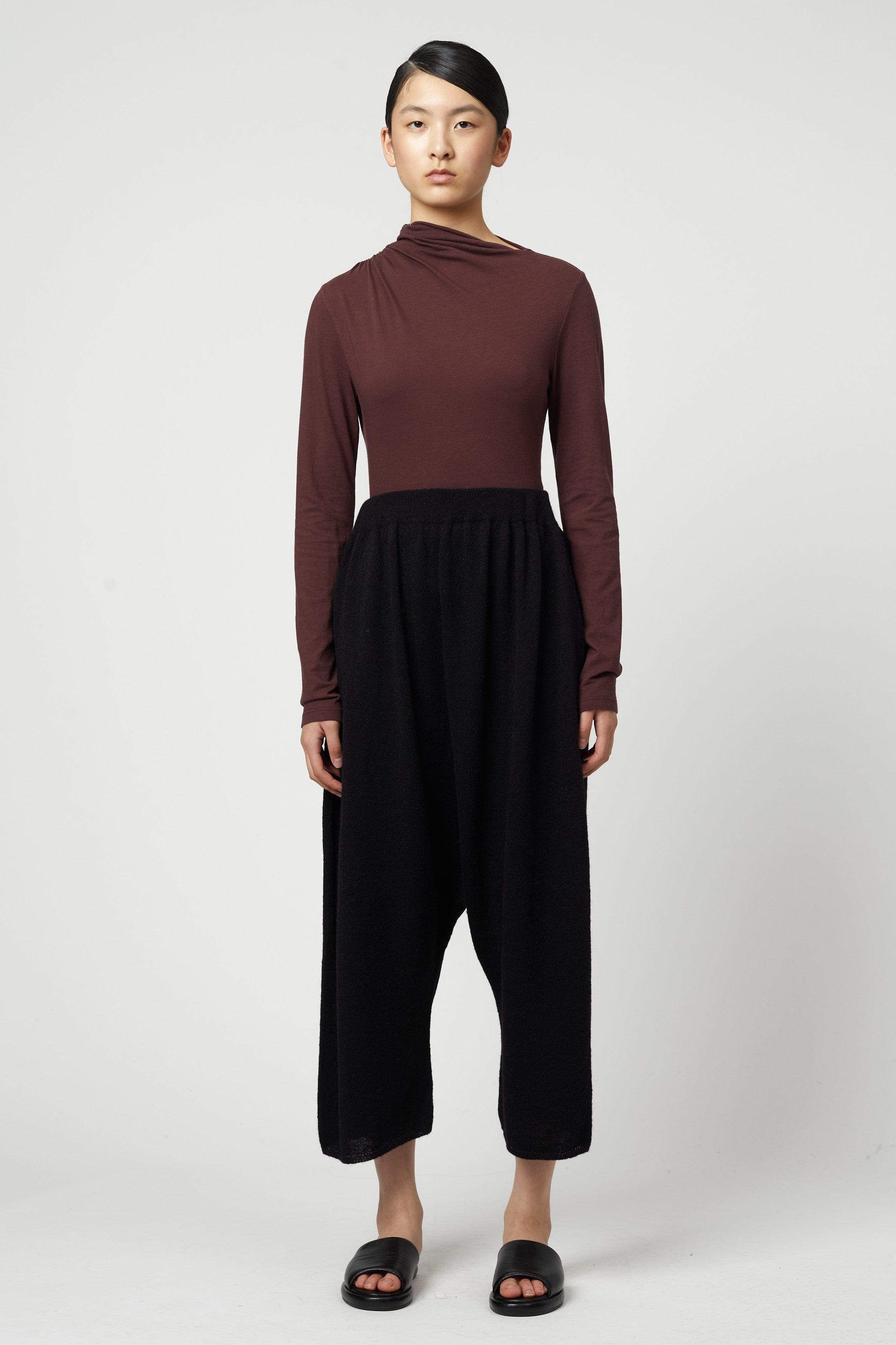 Balloon Pant in High Gauge Alpaca