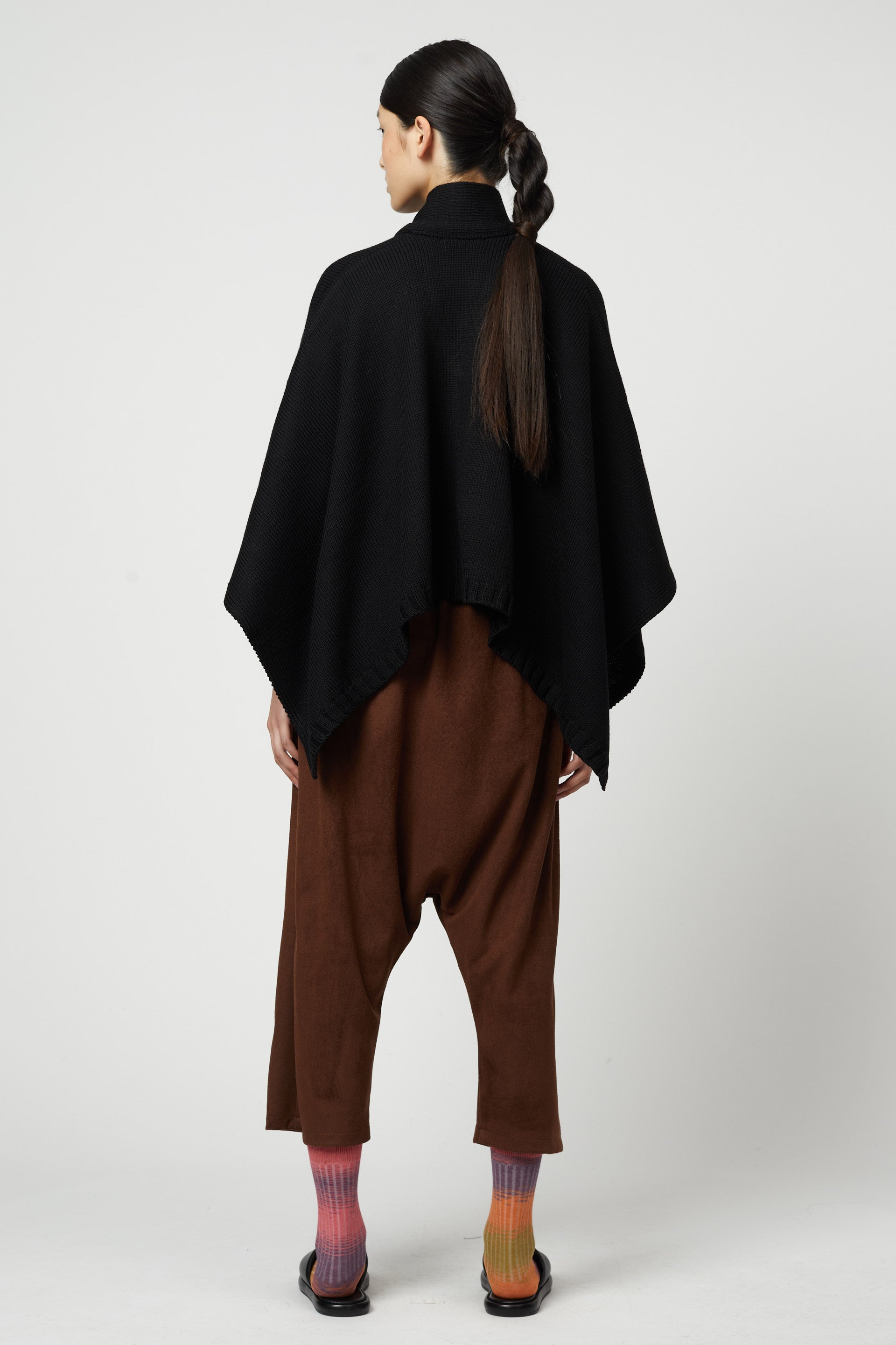 スクエアポンチョ