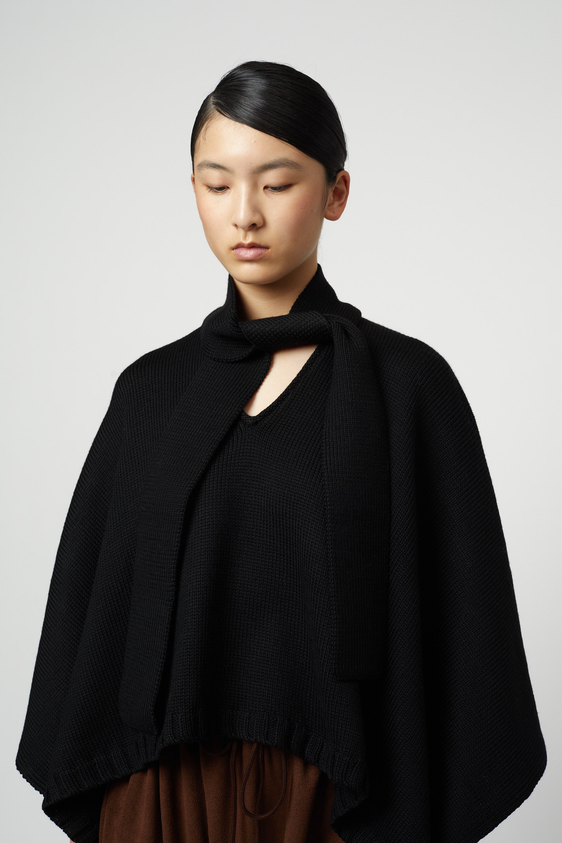 スクエアポンチョ