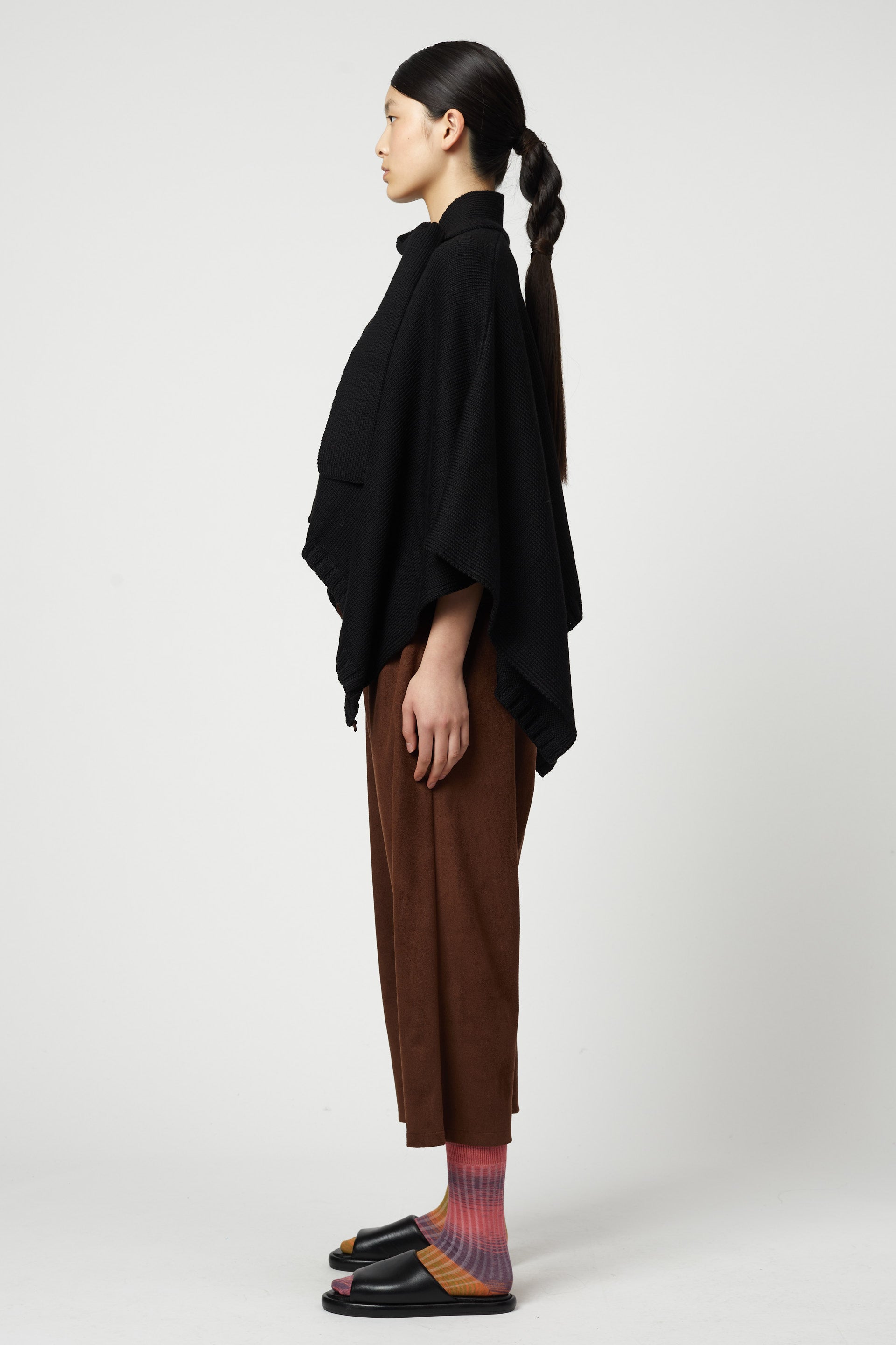 スクエアポンチョ