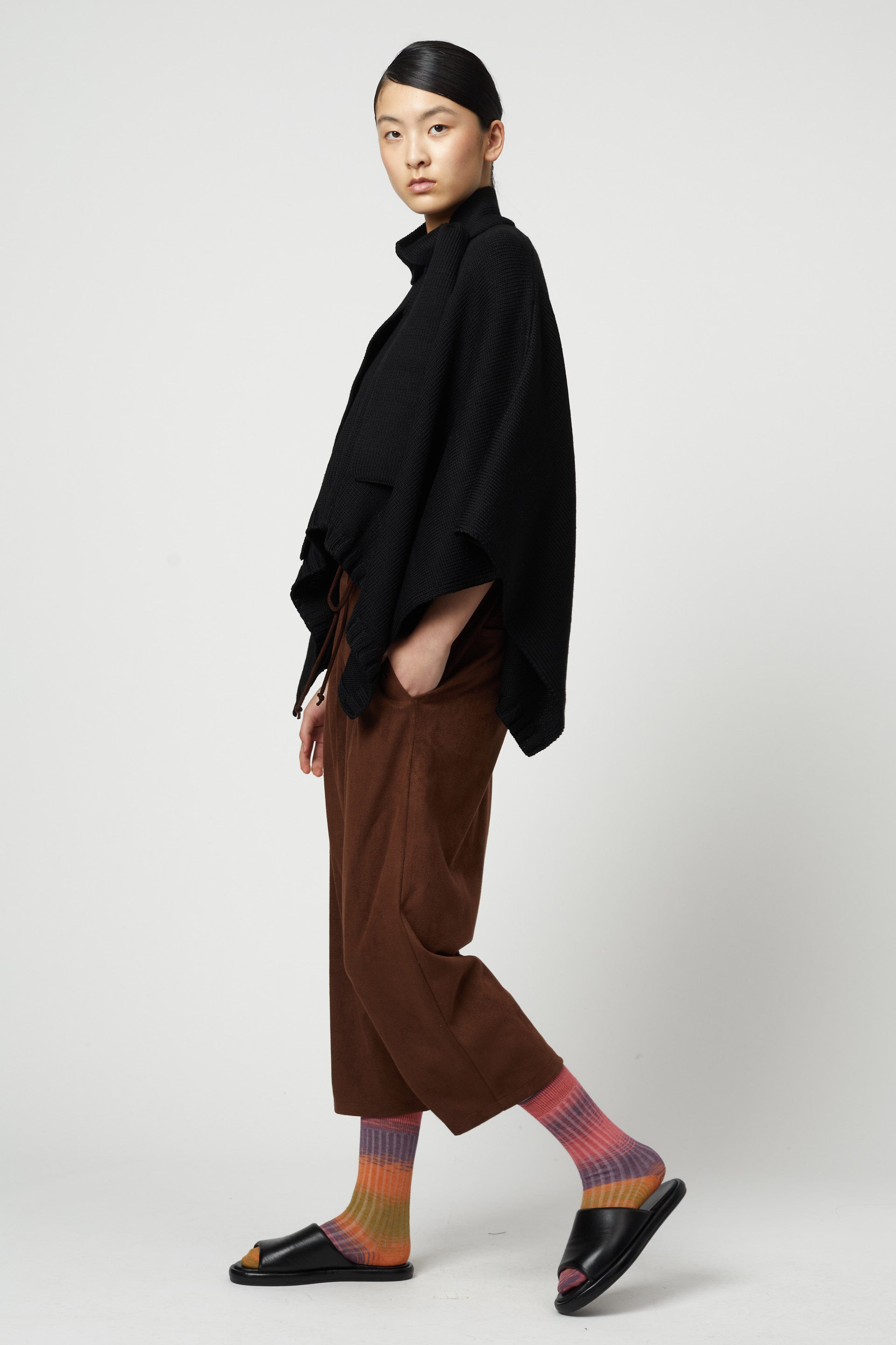 スクエアポンチョ