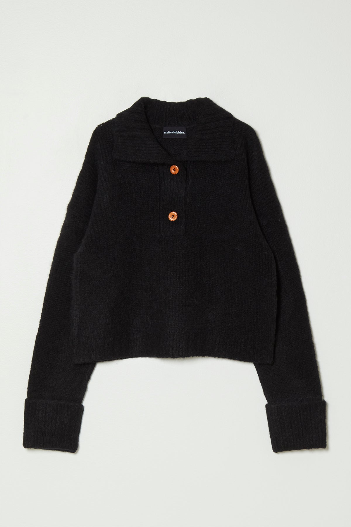 スタンドカラージャンパー、ベビーアルパカ