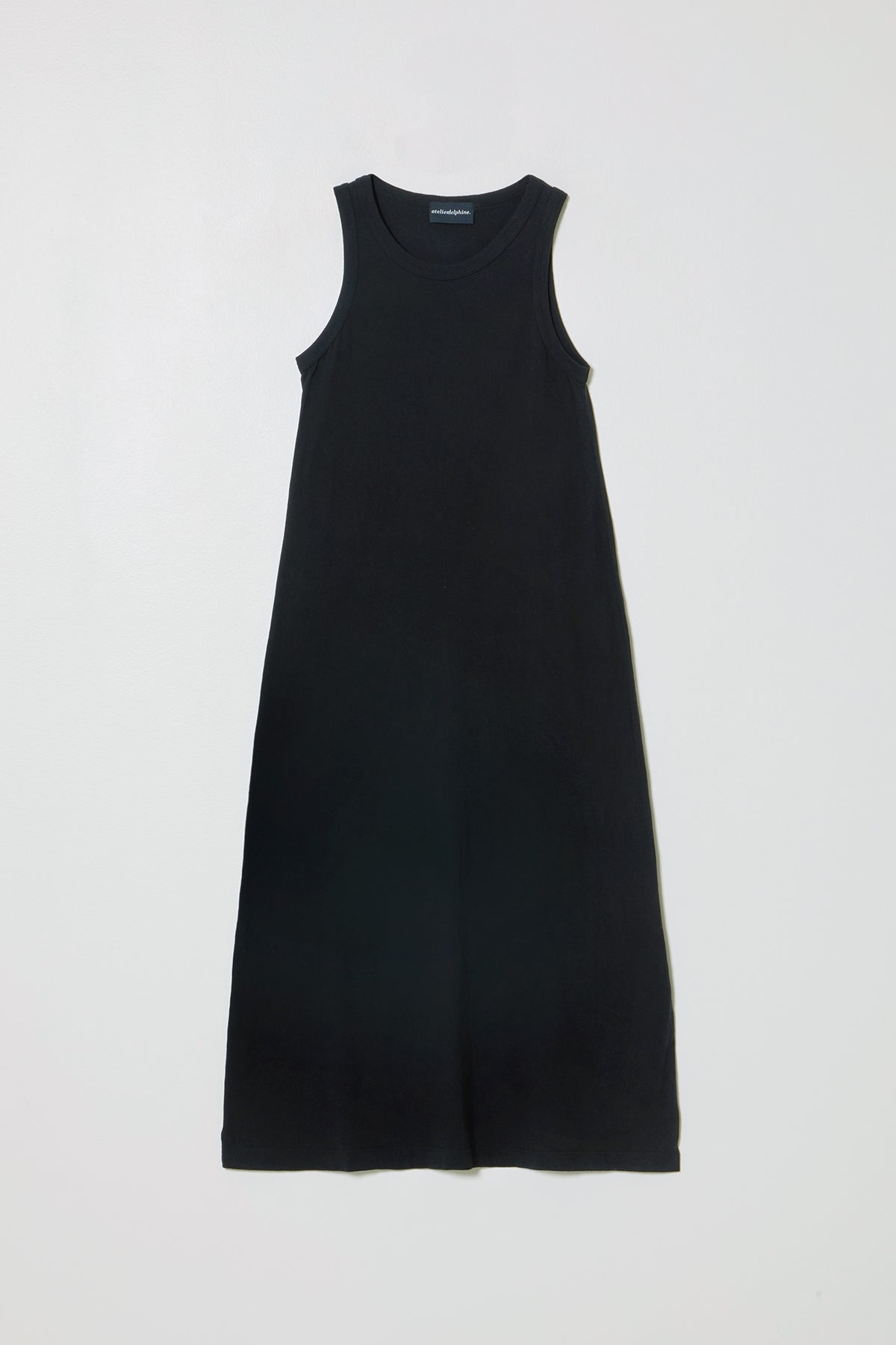 midi tank dress black TANK DRESS at Atelier Delphine