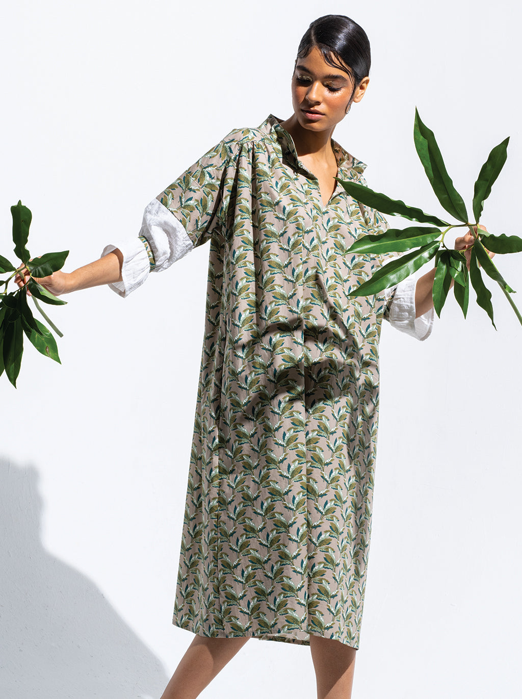 Venice Dress in Japanese Poplin