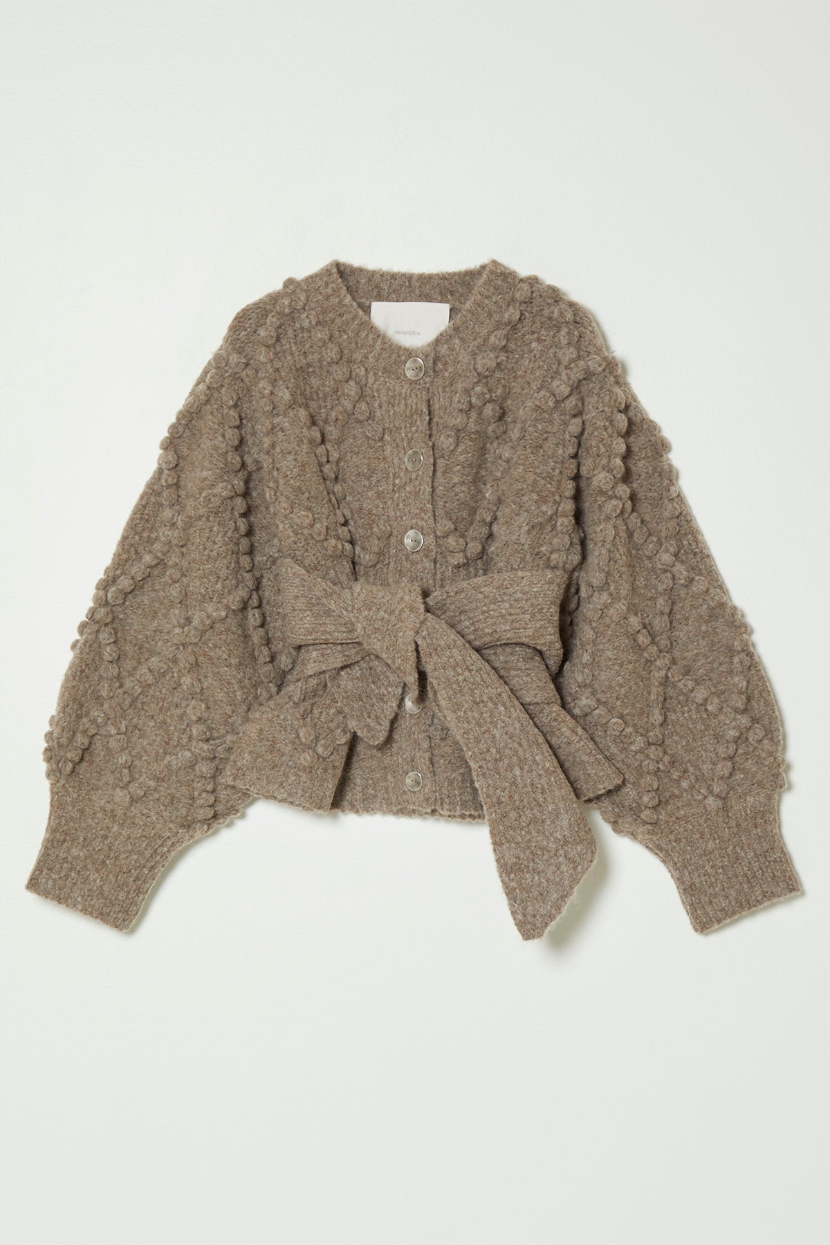 VERNIER CARDIGAN at Atelier Delphine