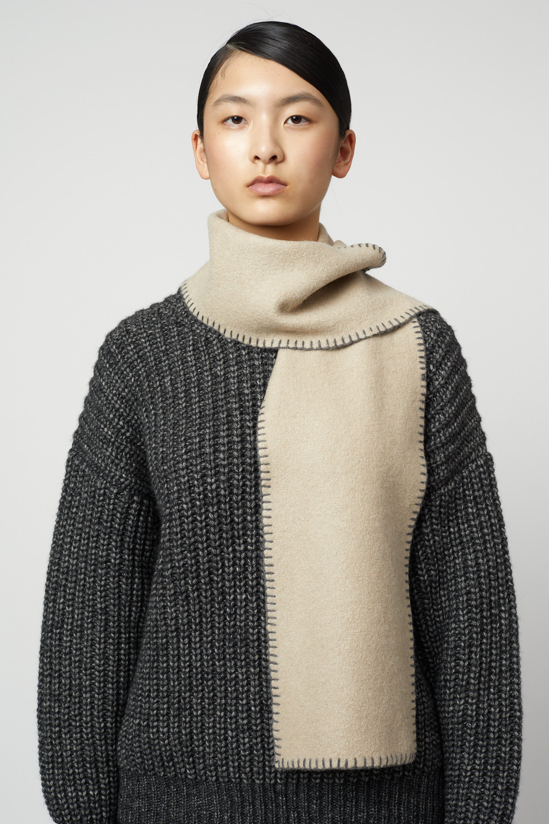 ホイップステッチ スカーフ - プレスプリング 25 色